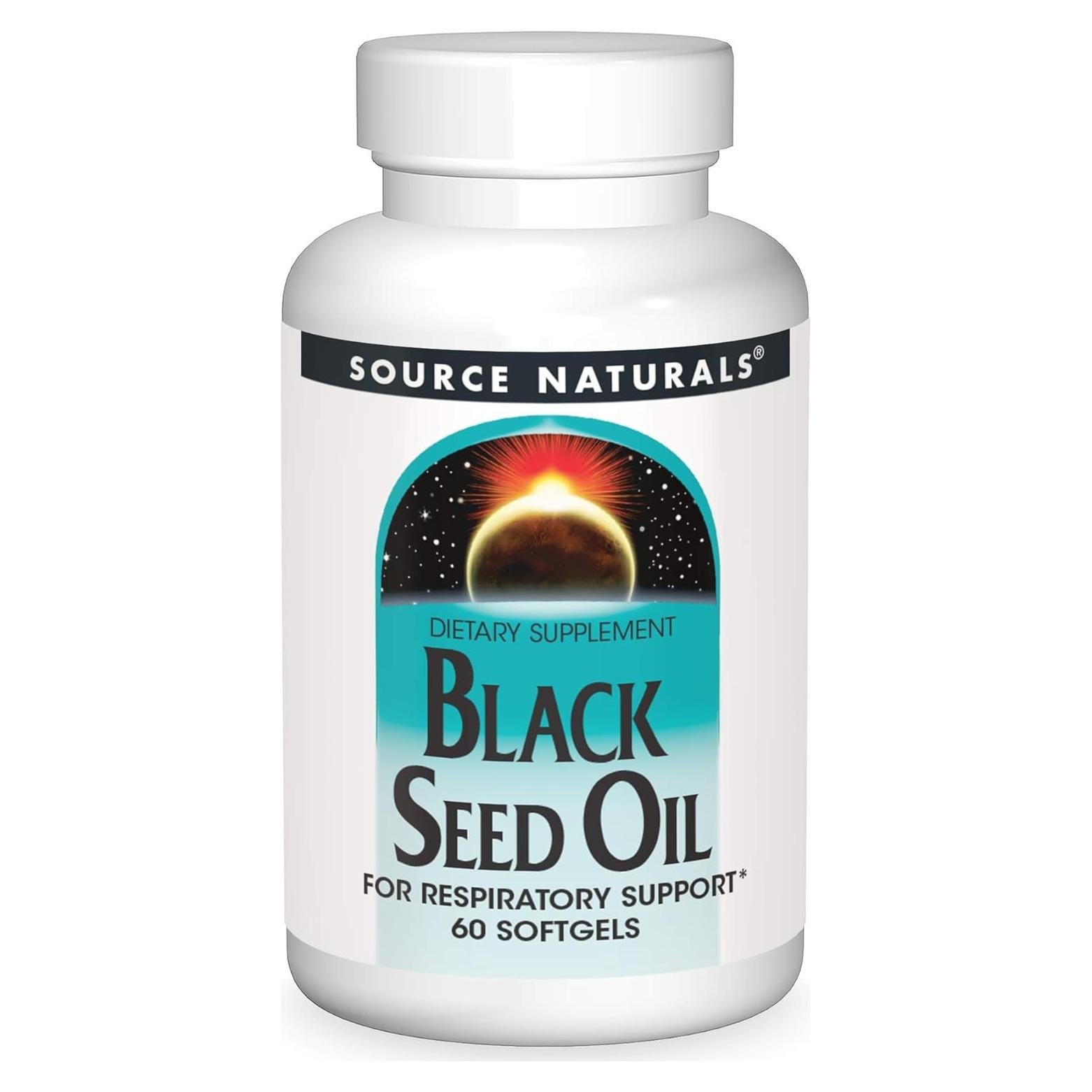 Aceite de Semilla Negra Source Naturals 60 Gelatinas Blandas