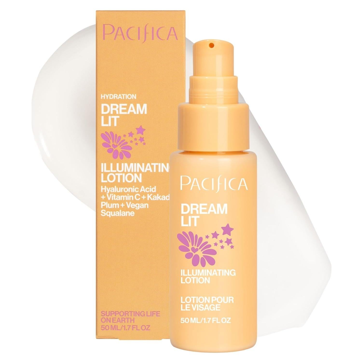 Loción Facial Iluminadora Pacifica Dreamlit 50 ml - Hidratante Vegano