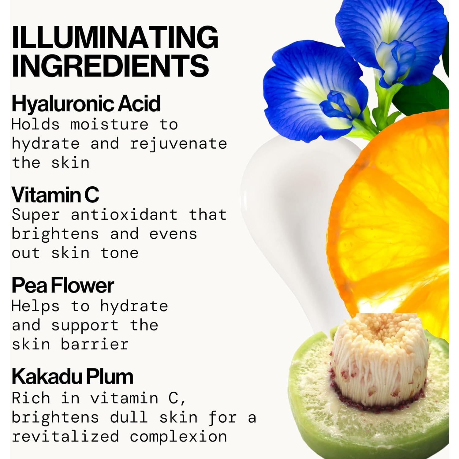 Loción Facial Iluminadora Pacifica Dreamlit 50 ml - Hidratante Vegano