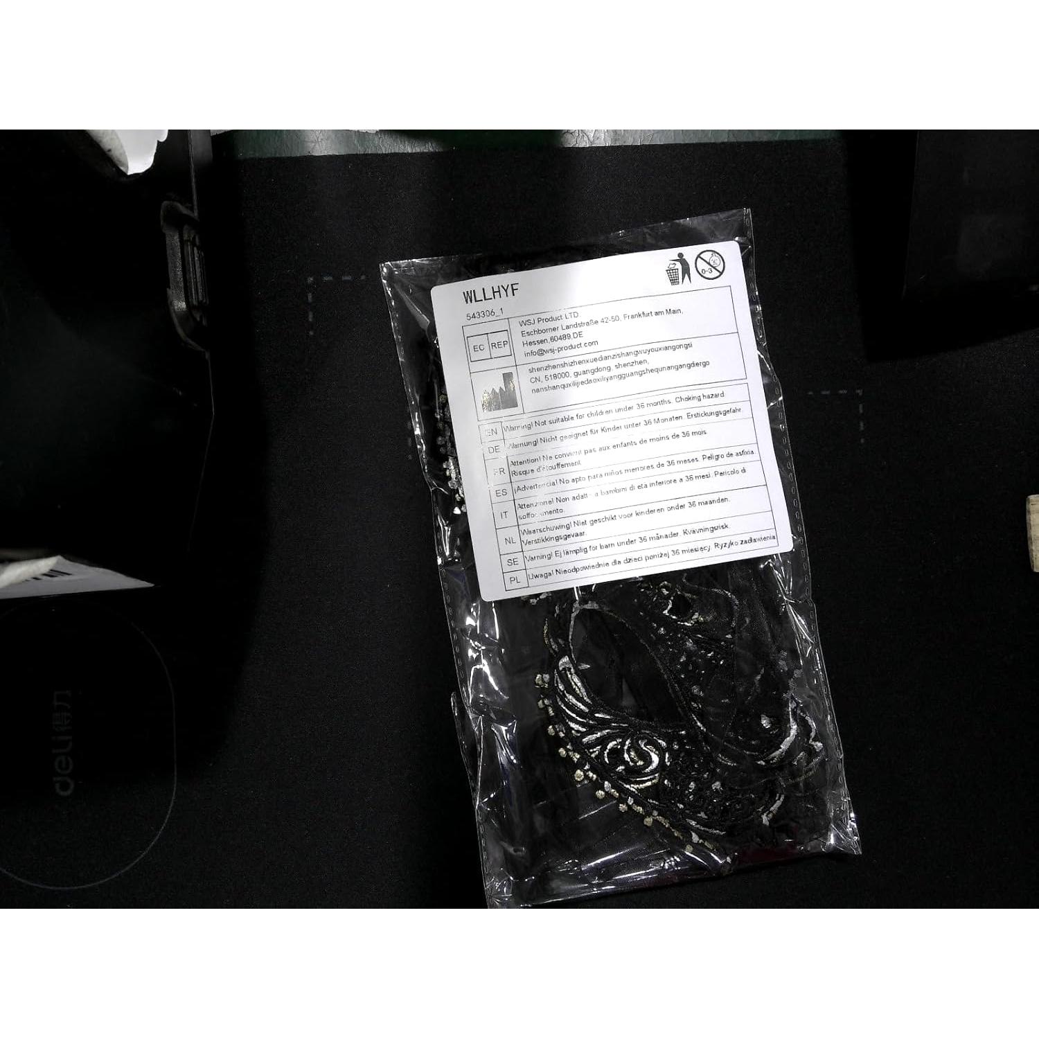 3 Máscaras de Encaje para Adultos WLLHYF - Fiesta y Disfraz