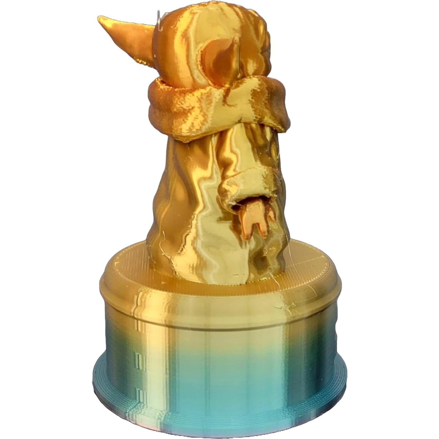 Trofeo Znet3D Baby Yoda Grogu 11.43 cm Multicolor - Regalo Ideal