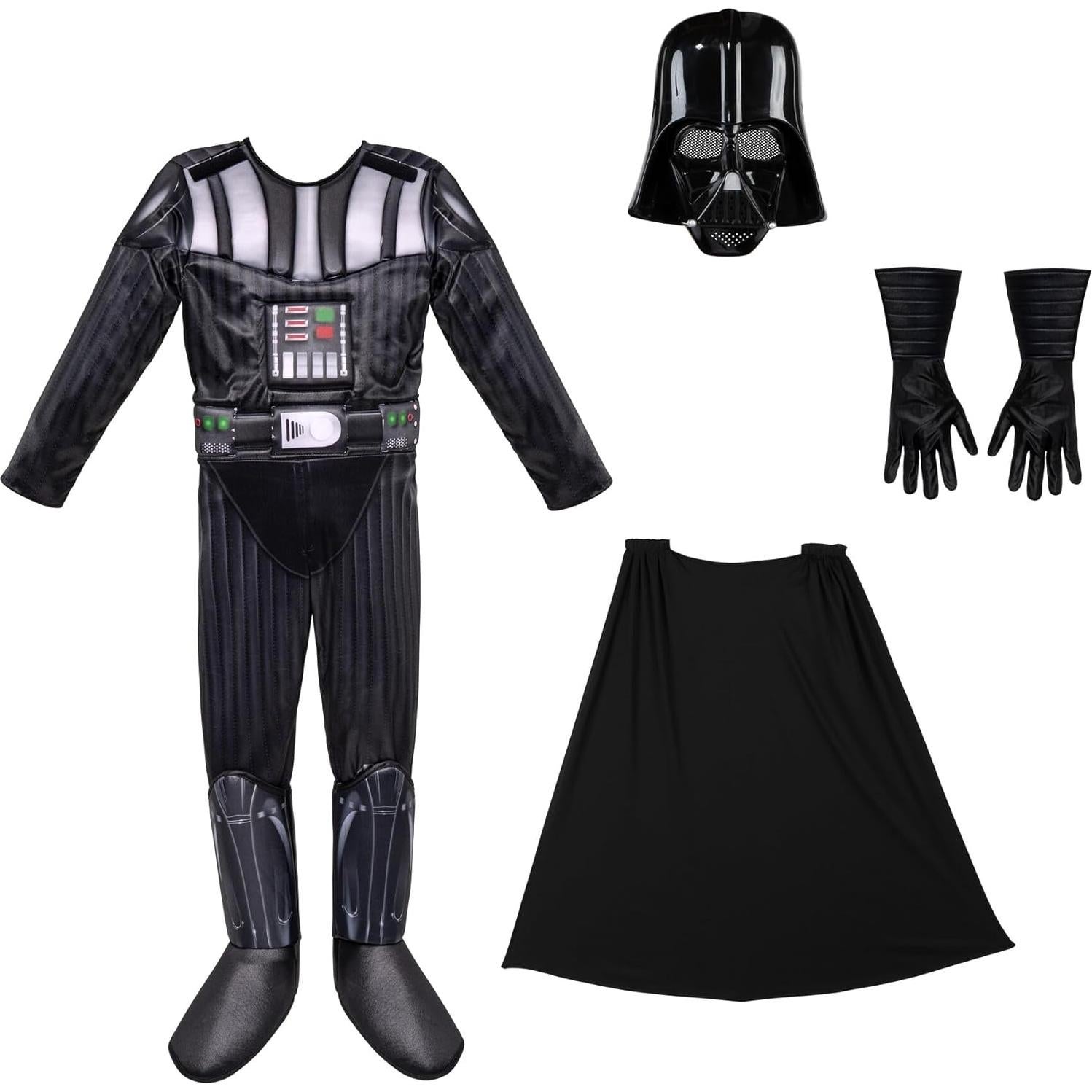 Disfraz Oficial de Darth Vader para Niños - Jazwares Extra Pequeño