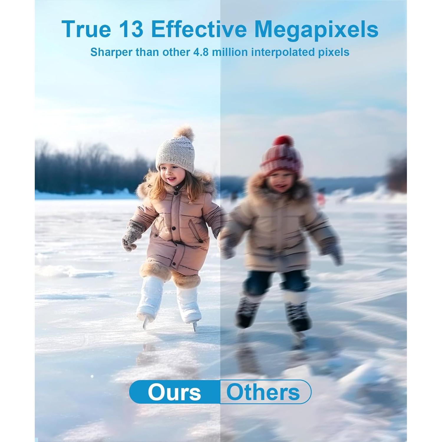 Cámara Digital VITALUXE F1 4K 13MP Zoom 16x para Niños