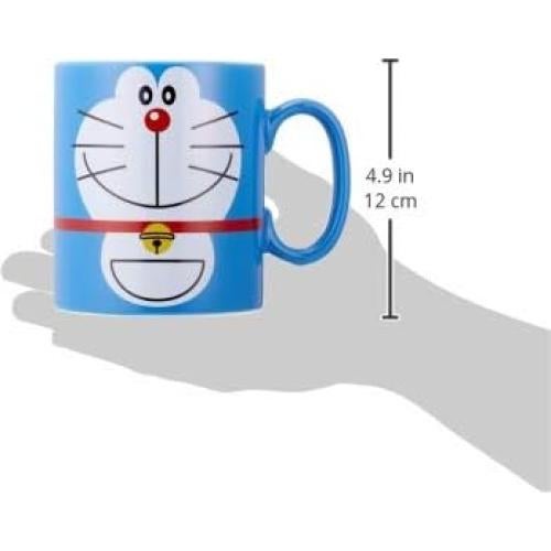 Taza Grande Doraemon Kaneshotouki 500ml Azul Cerámica