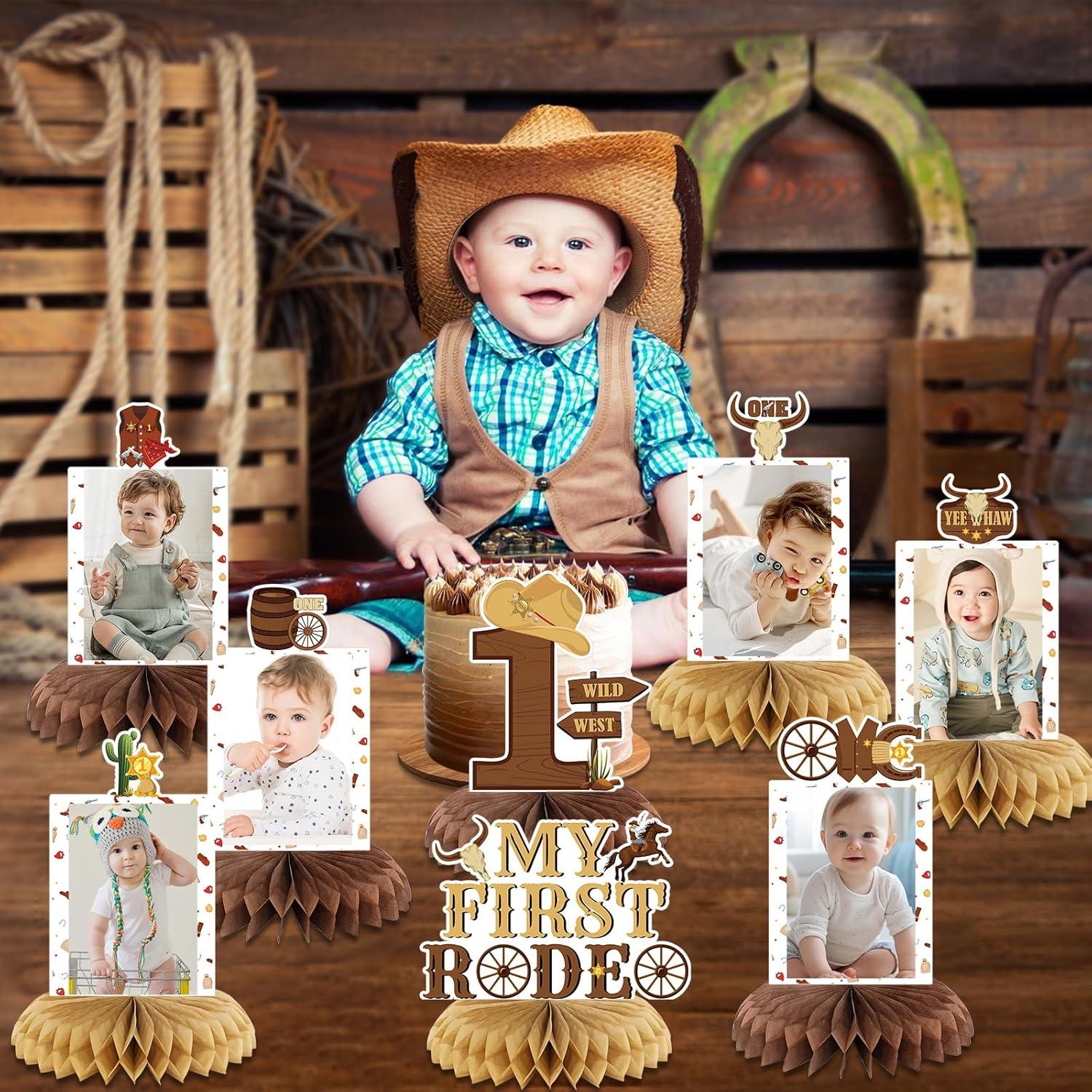 Decoraciones de Cumpleaños Rodeo NUTTYBASH para Niños
