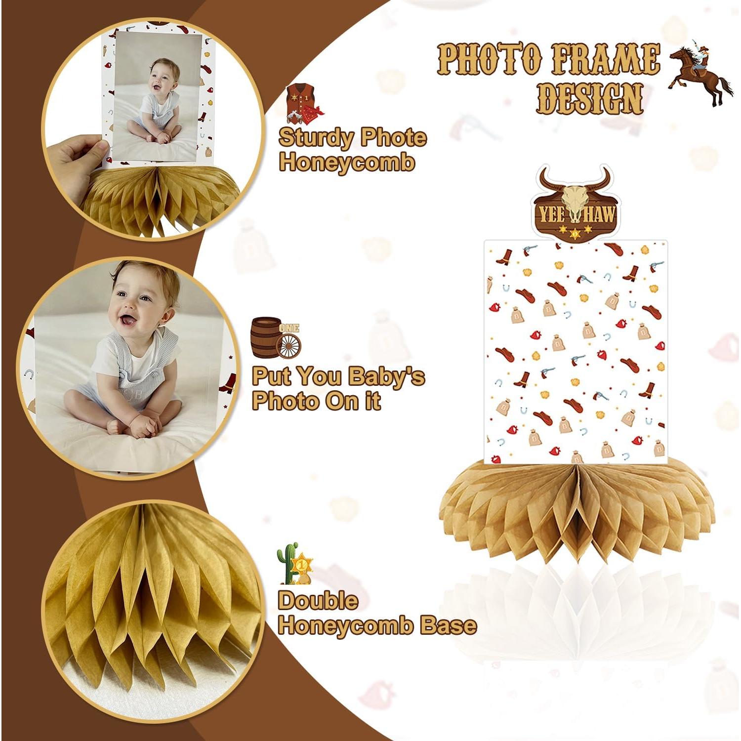 Decoraciones de Cumpleaños Rodeo NUTTYBASH para Niños