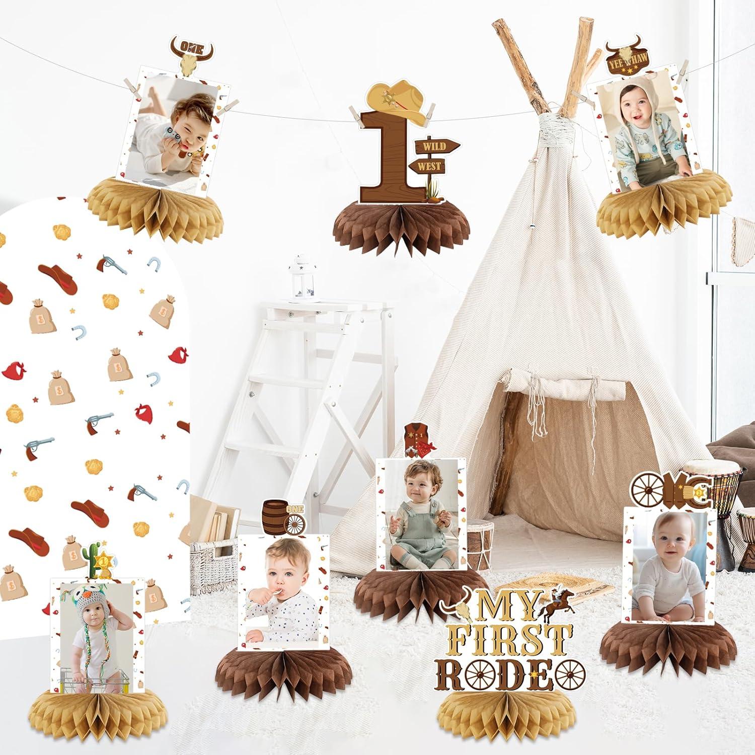 Decoraciones de Cumpleaños Rodeo NUTTYBASH para Niños