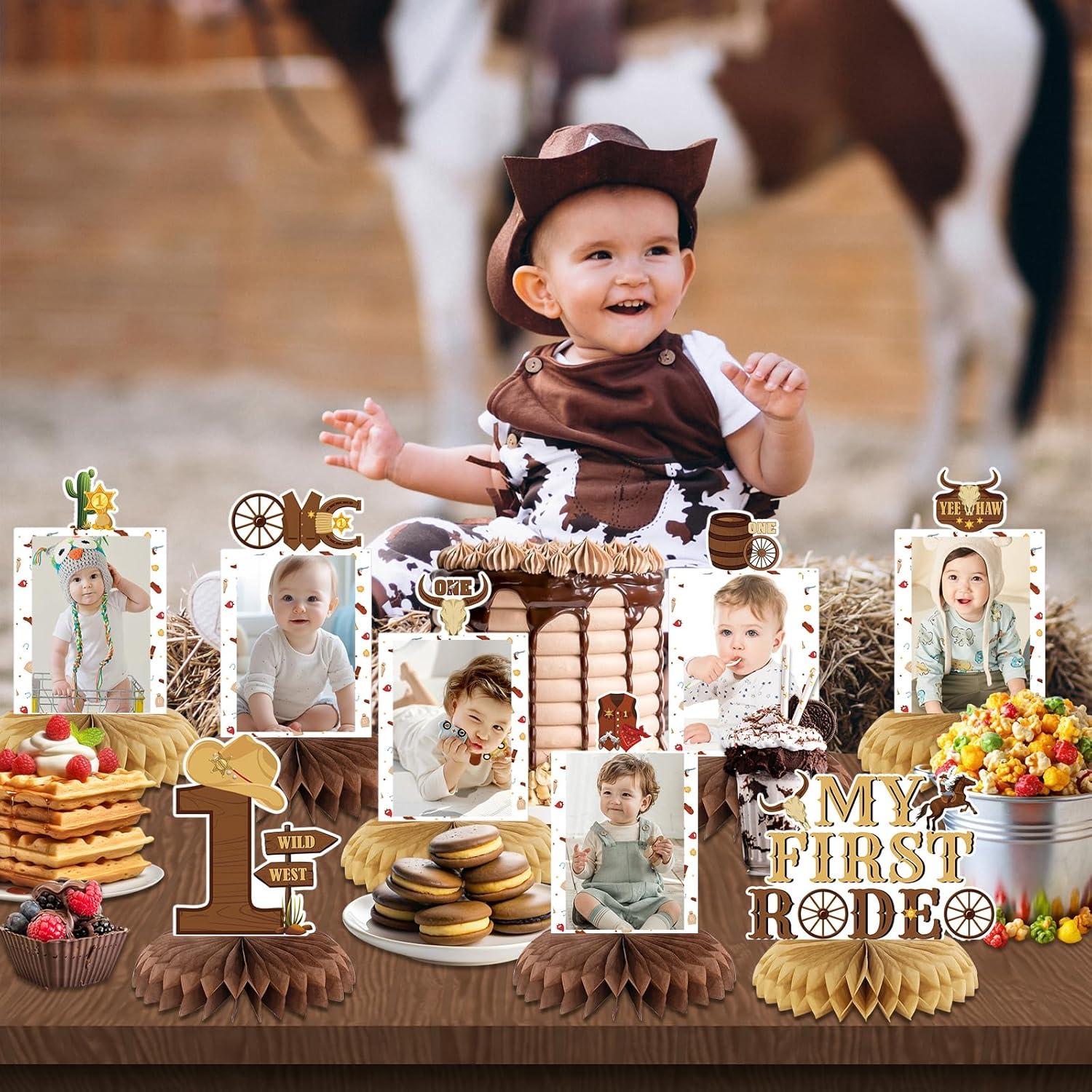 Decoraciones de Cumpleaños Rodeo NUTTYBASH para Niños