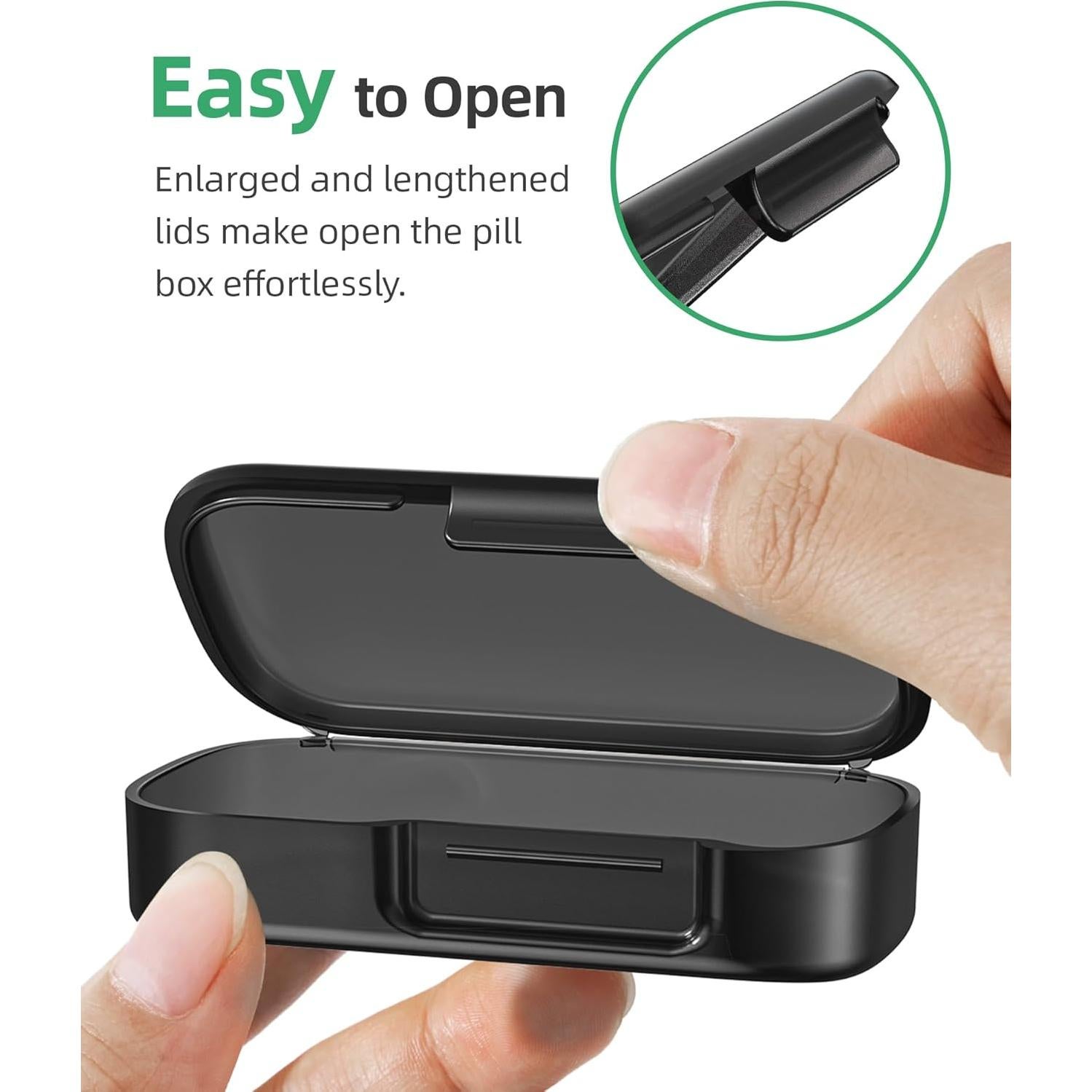 Organizador Semanal de Pastillas PULIV 7 Días Gran Capacidad