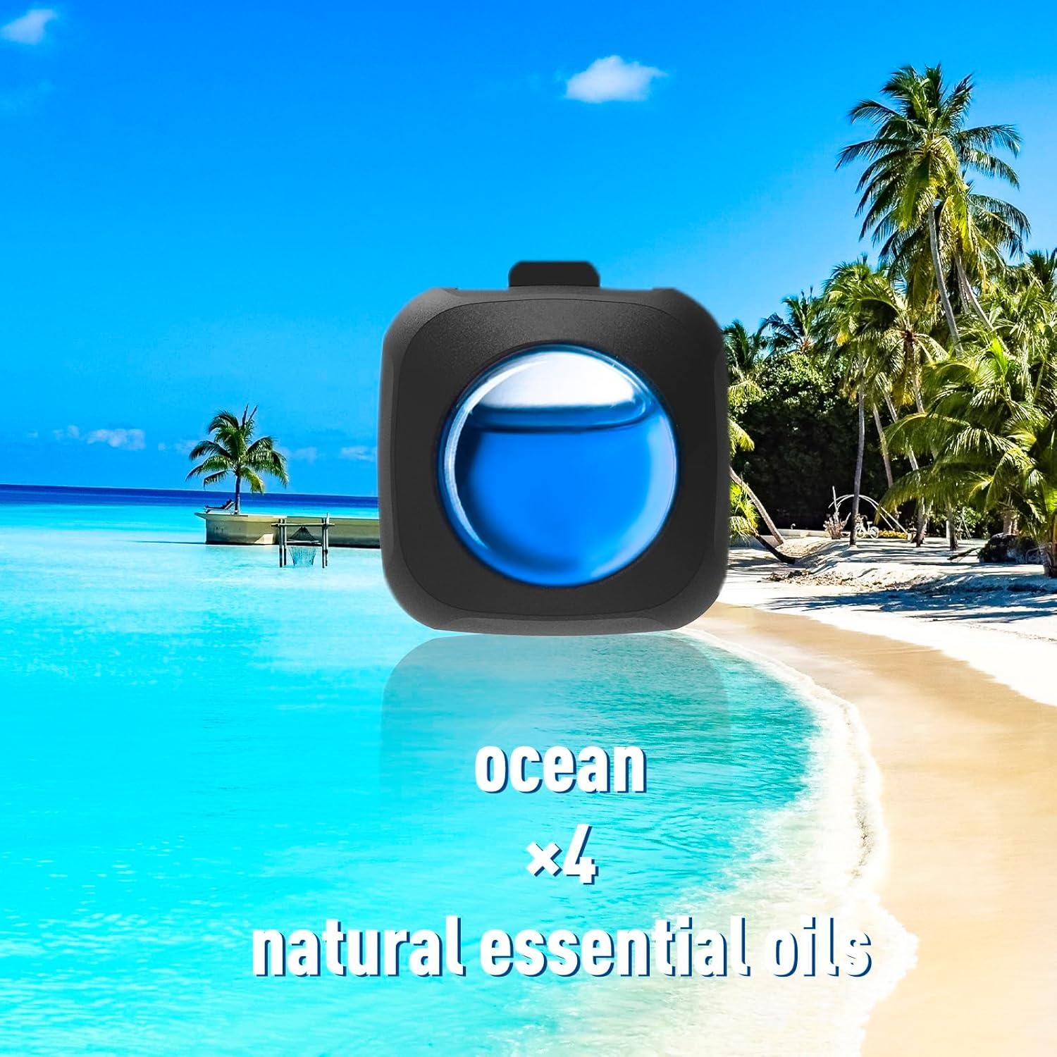 Ambientador de Auto Xcleen Aroma Oceánico Clip Ventilación