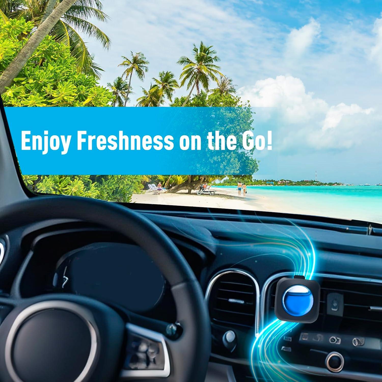 Ambientador de Auto Xcleen Aroma Oceánico Clip Ventilación