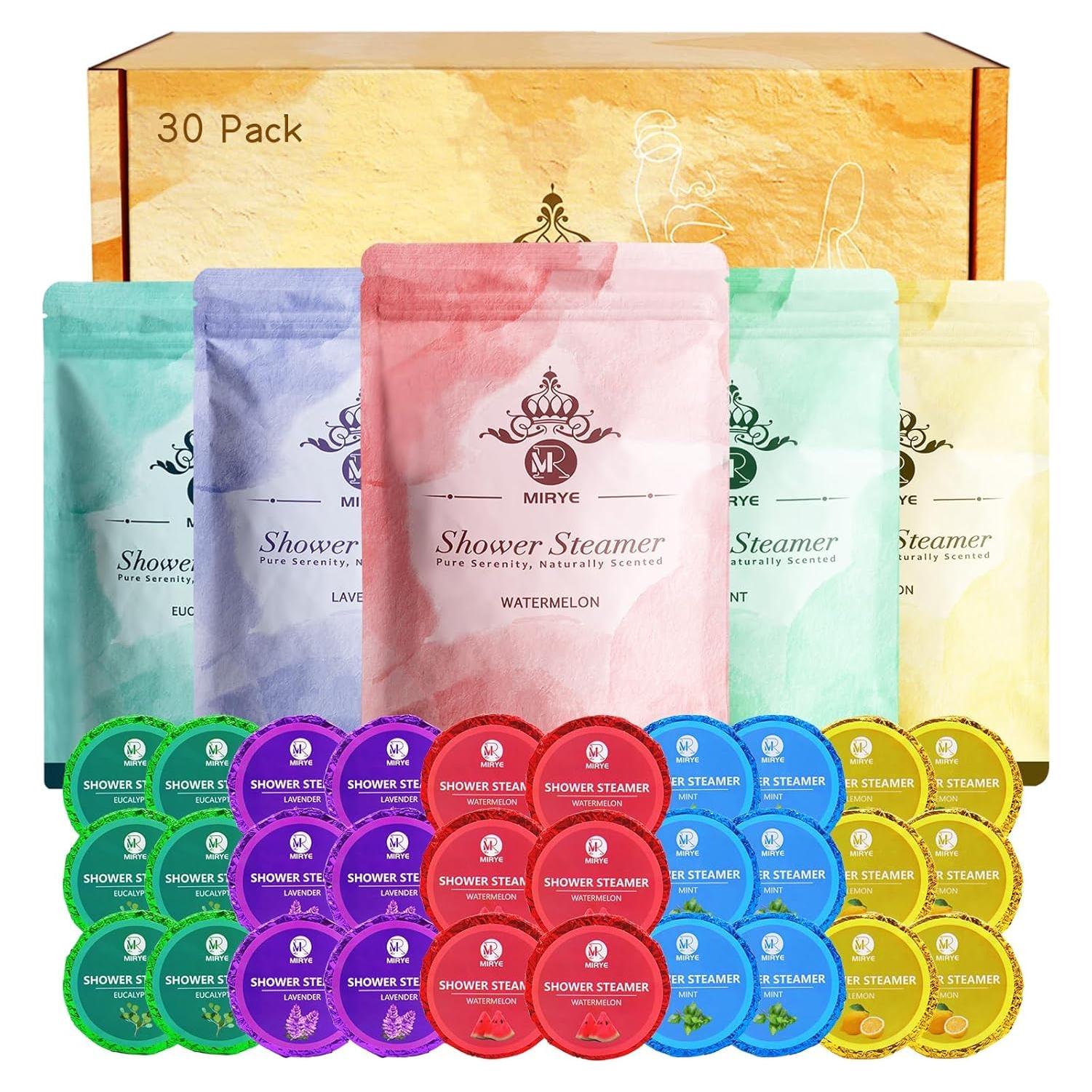 Bombas de Vapor para Ducha Aromaterapia MR MIRYE - 30 Unidades