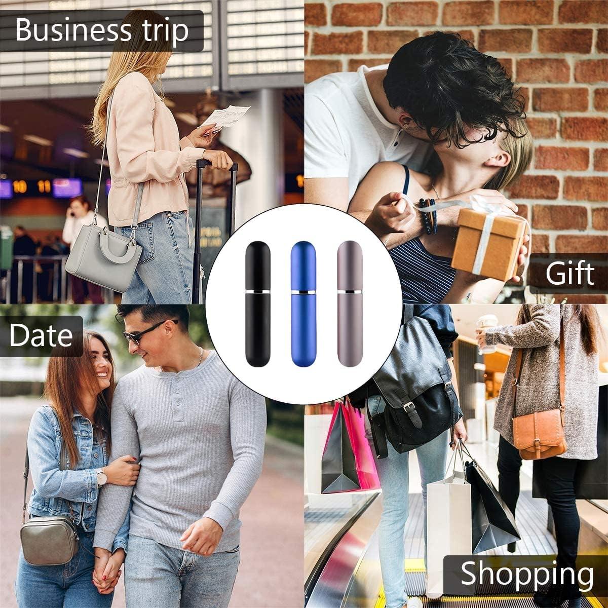 Atomizadores de Perfume Recargables SHxxyljh 5ml 3 Piezas