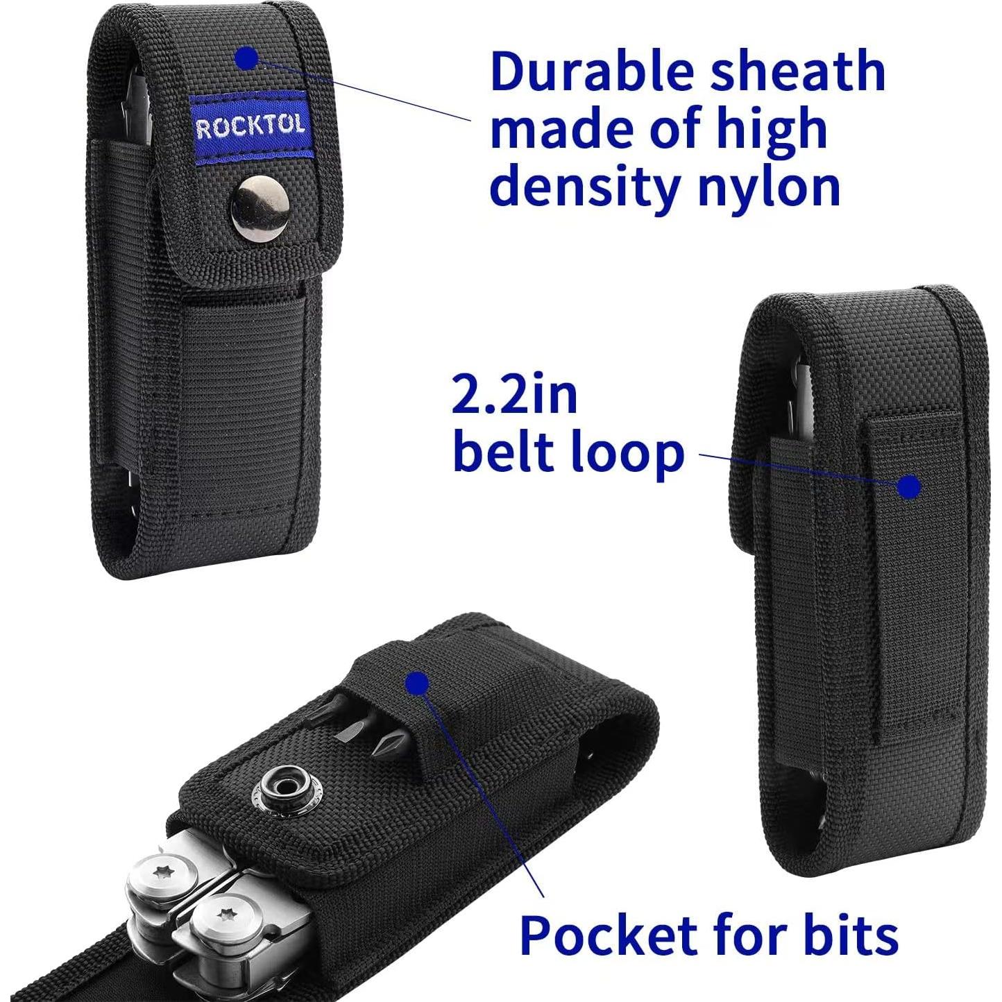 Multiherramienta ROCKTOL 22 en 1 con alicates y cuchillo