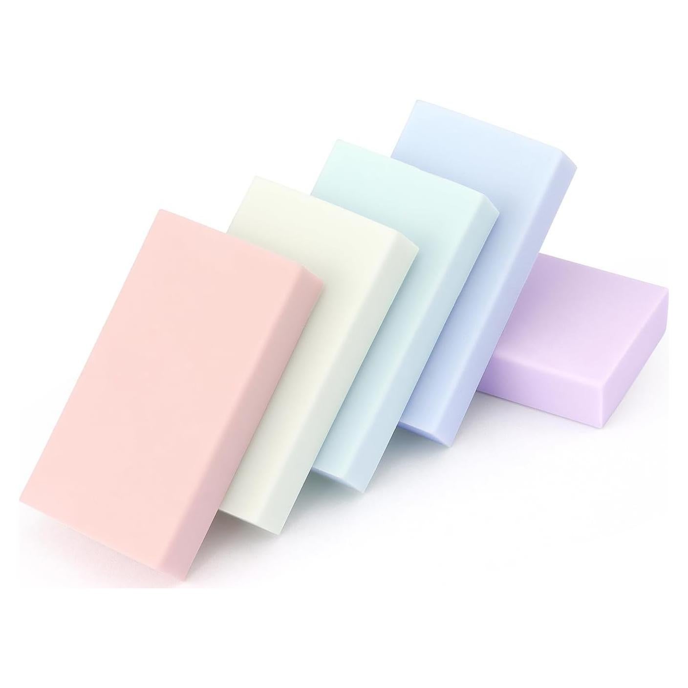 Borradores de Lápiz Tamaki - Set de 5 Colores Pastel