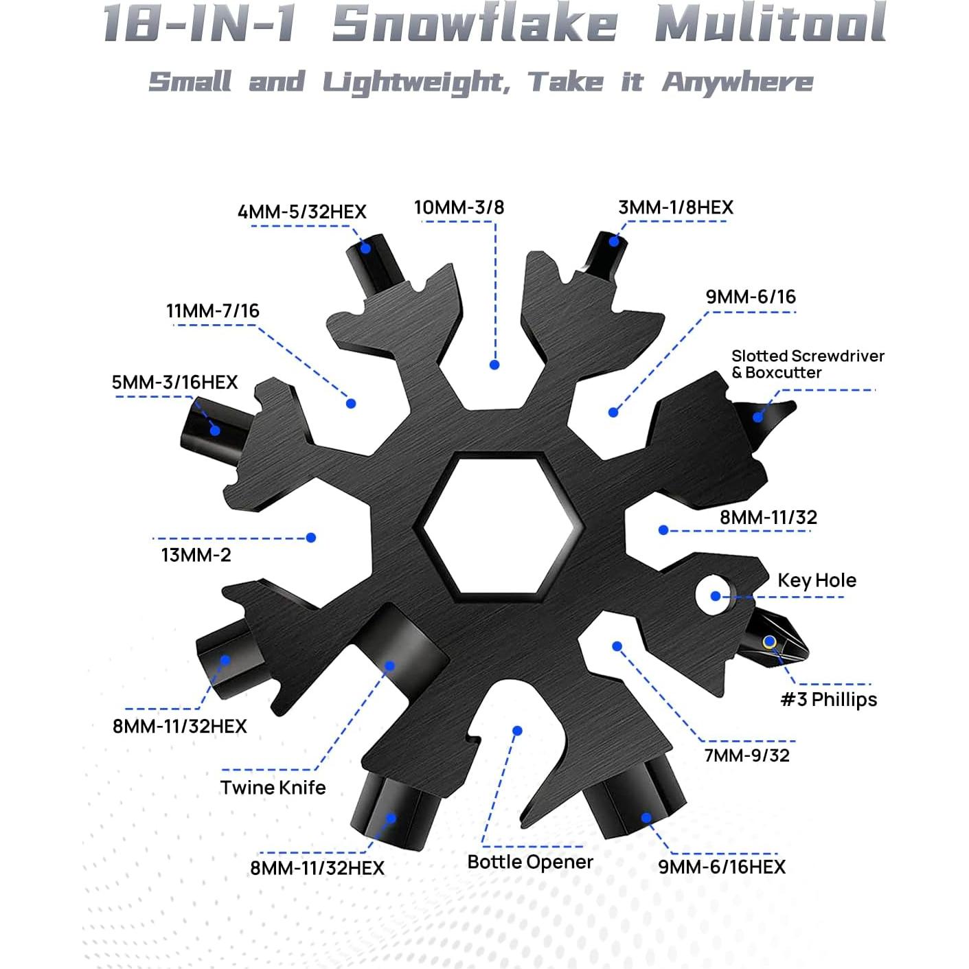BIBURY Martillo Multiherramienta 12 en 1 con Bloqueo Seguridad