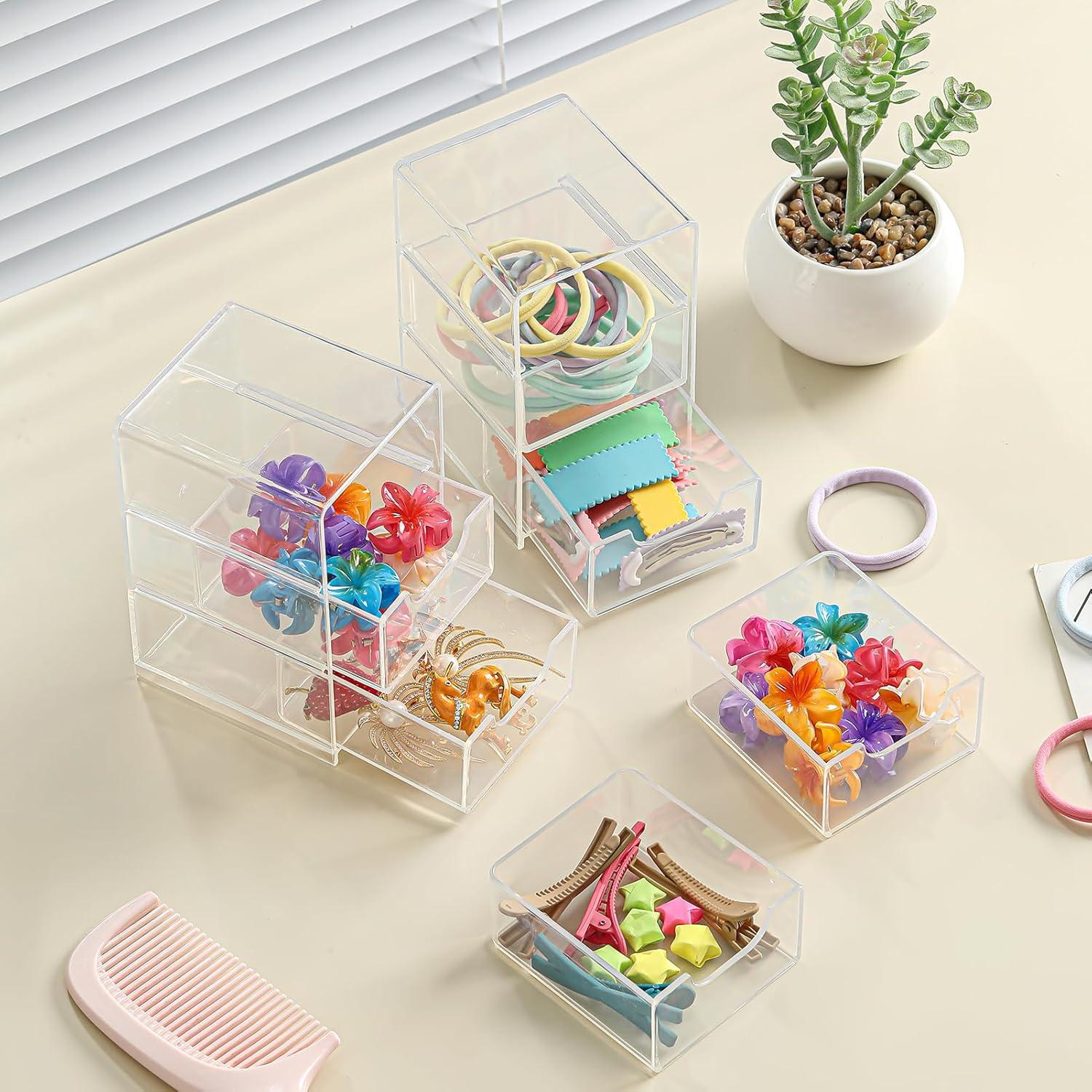 Organizador de Cajones Mini Imakmasion 3 Cajones Transparente