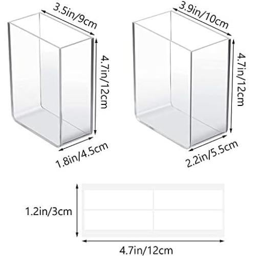 Soporte de Control Remoto Jetec 2 Piezas Acrílico Transparente