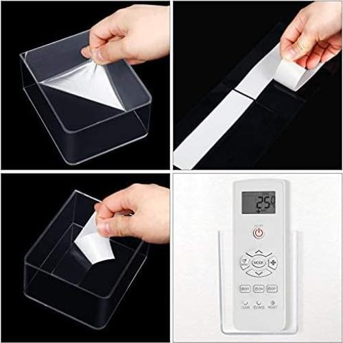 Soporte de Control Remoto Jetec 2 Piezas Acrílico Transparente