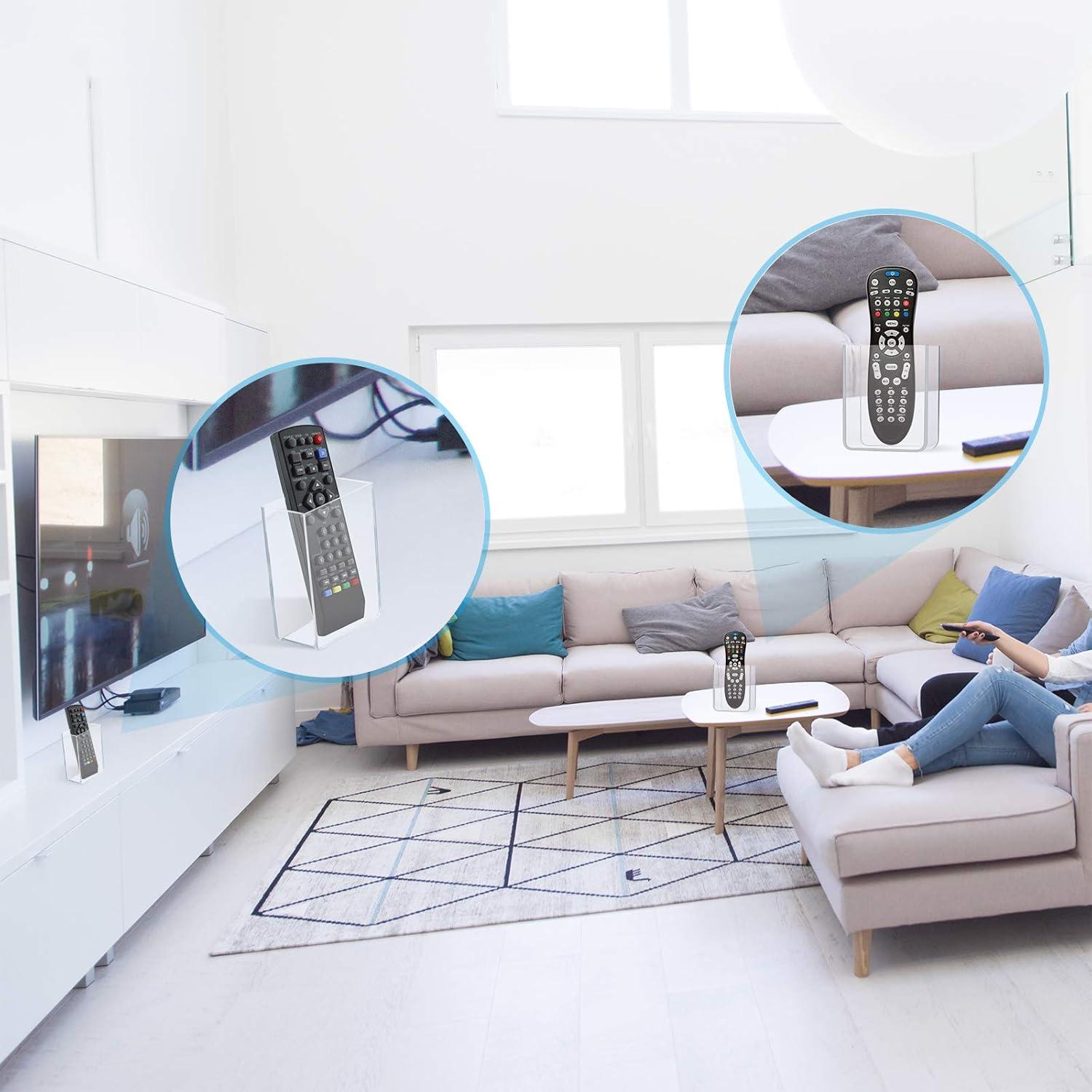 Soporte de Control Remoto Jetec 2 Piezas Acrílico Transparente