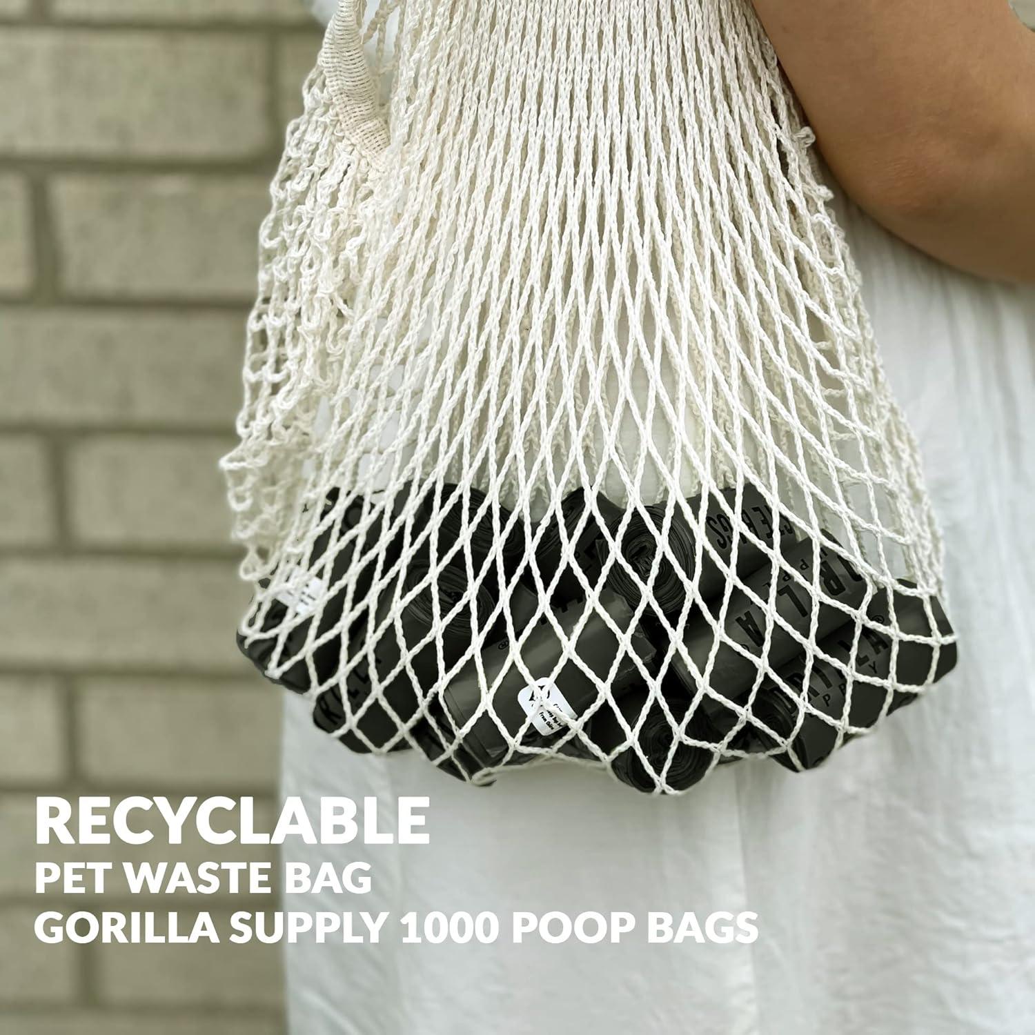 Bolsas de Basura para Perros Gorilla Supply 1000 Unidades 23x33cm