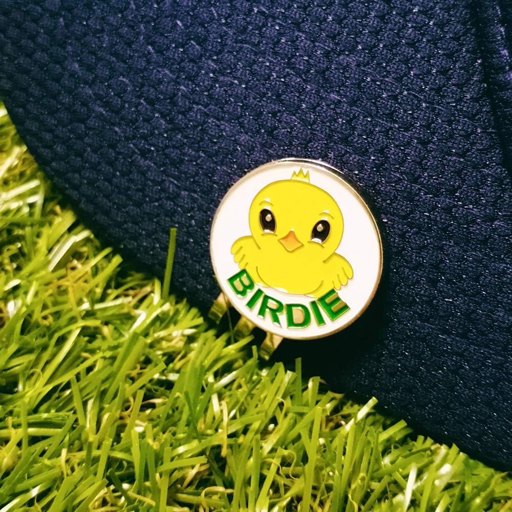 Conjunto de Marcadores de Golf GOLTERS con Clips para Gorra - 4 Piezas