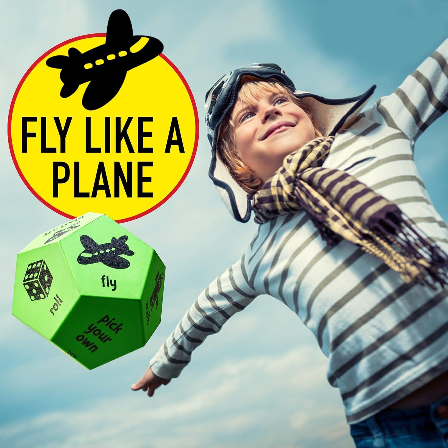 Dados de Movimiento para Niños Covelico - Ejercicio y Yoga