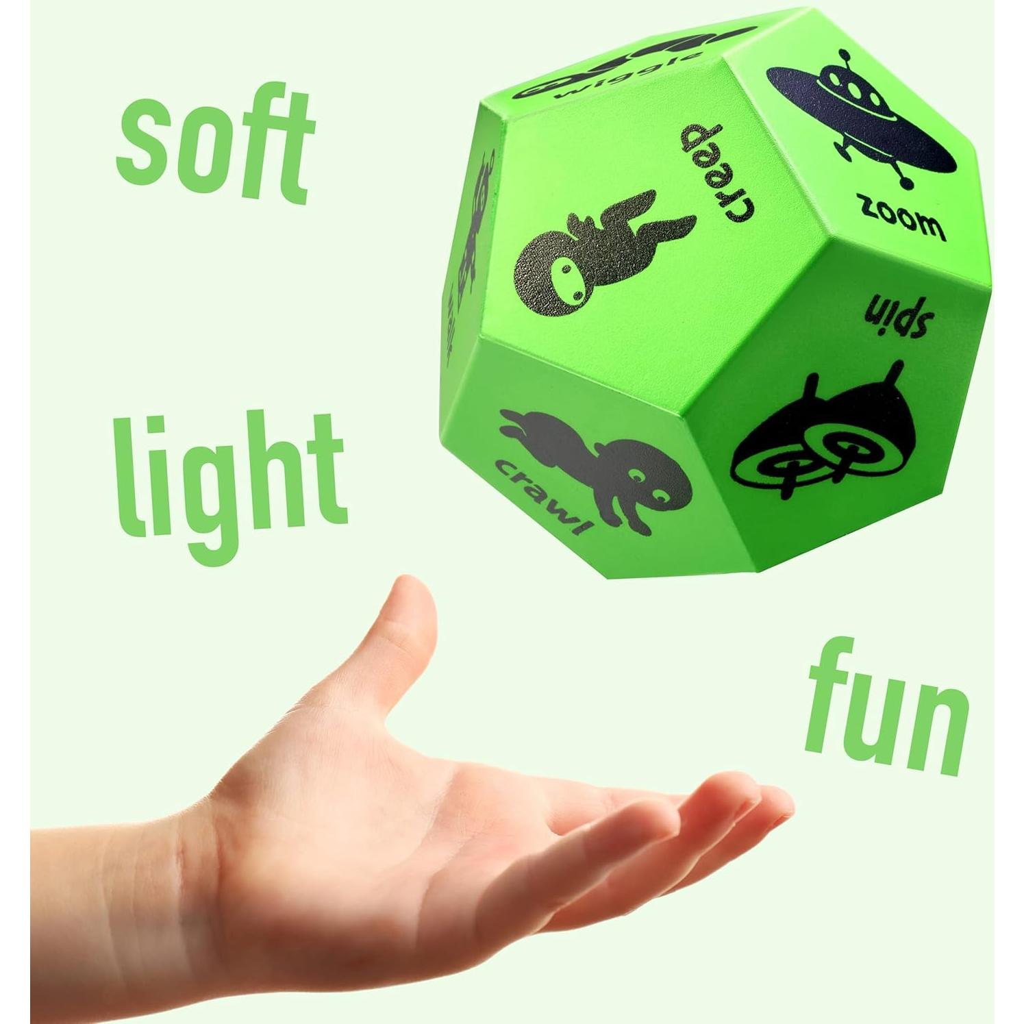 Dados de Movimiento para Niños Covelico - Ejercicio y Yoga