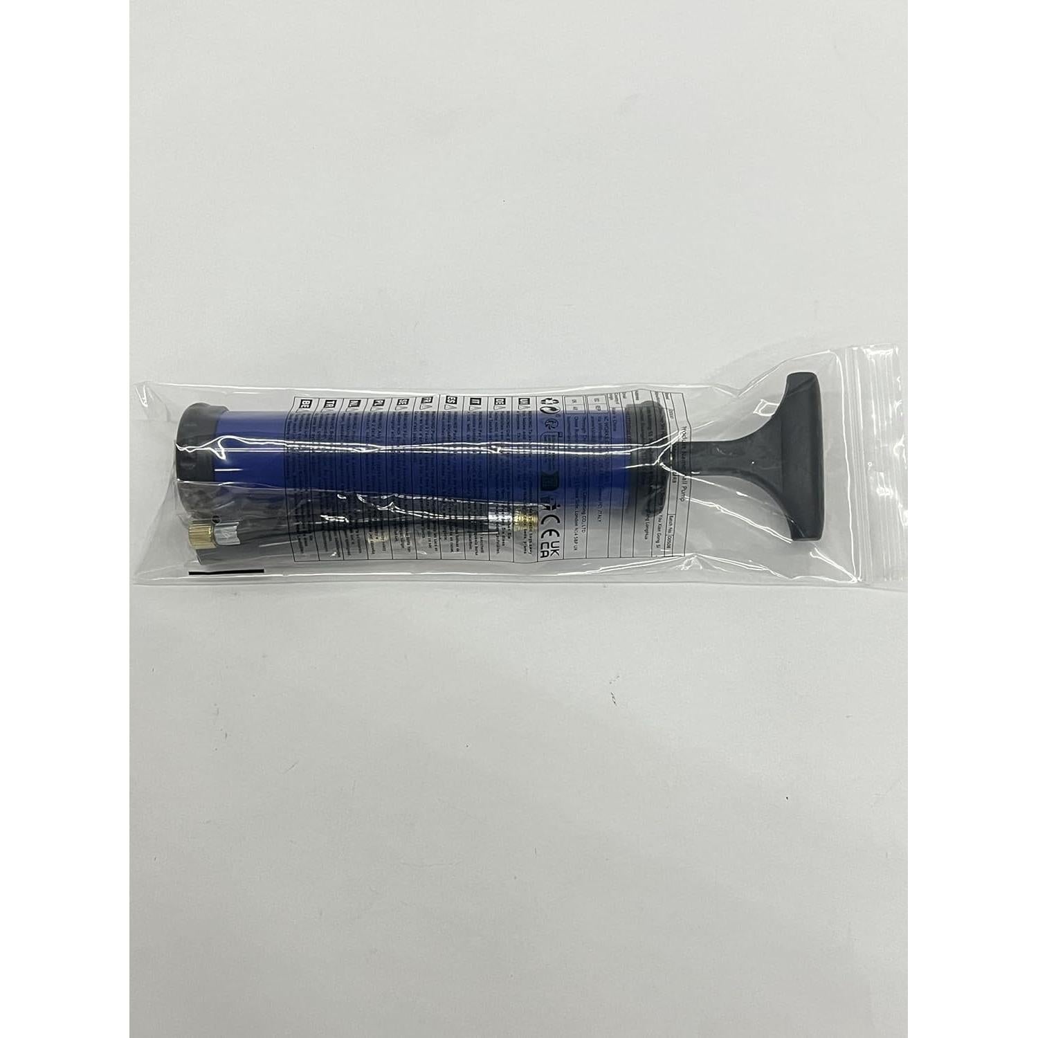 Bomba de Pelotas Portátil DDUO Manual con Agujas y Boquillas