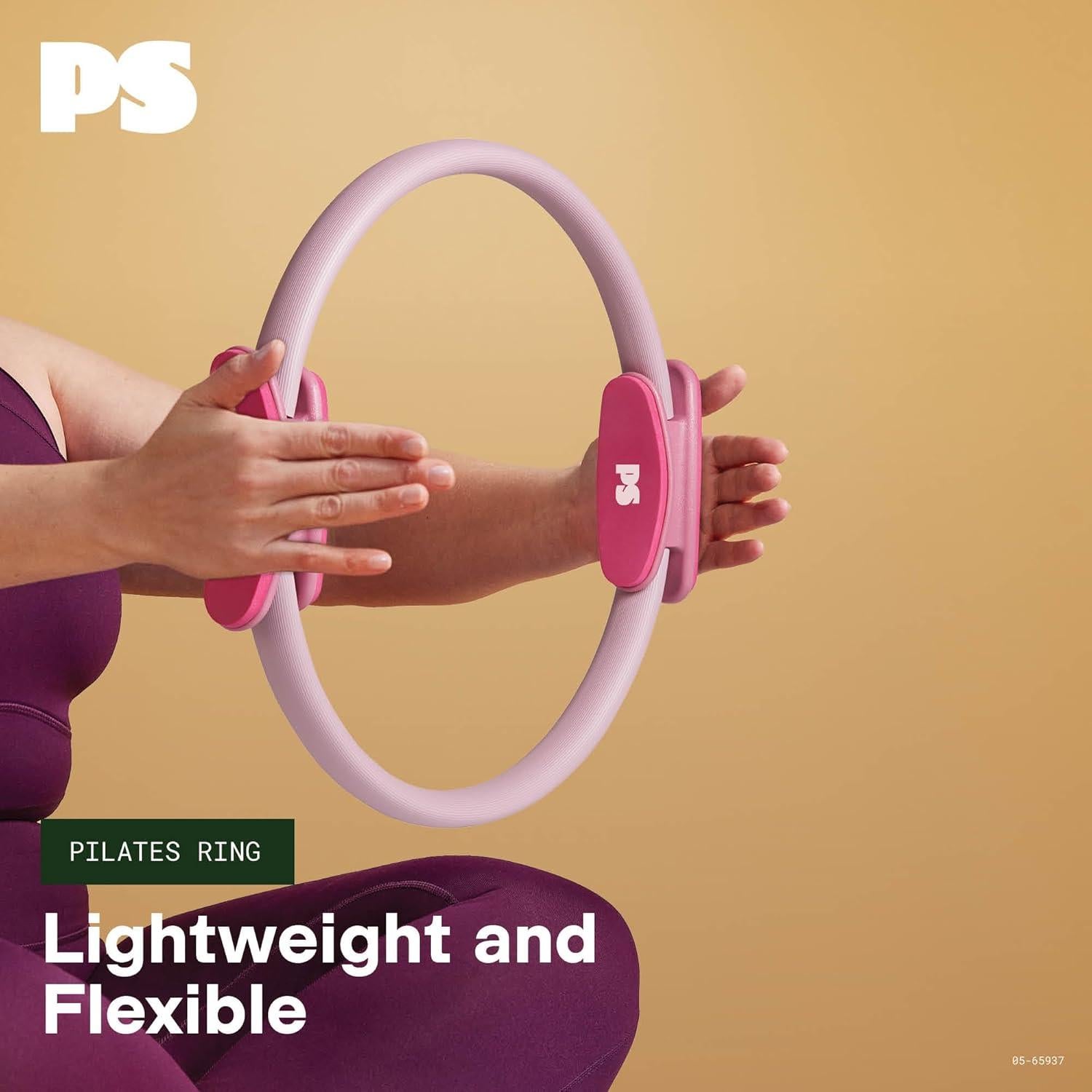 Anillo de Pilates POPSUGAR 38.1 cm Rosa Claro/Baya - Fitness