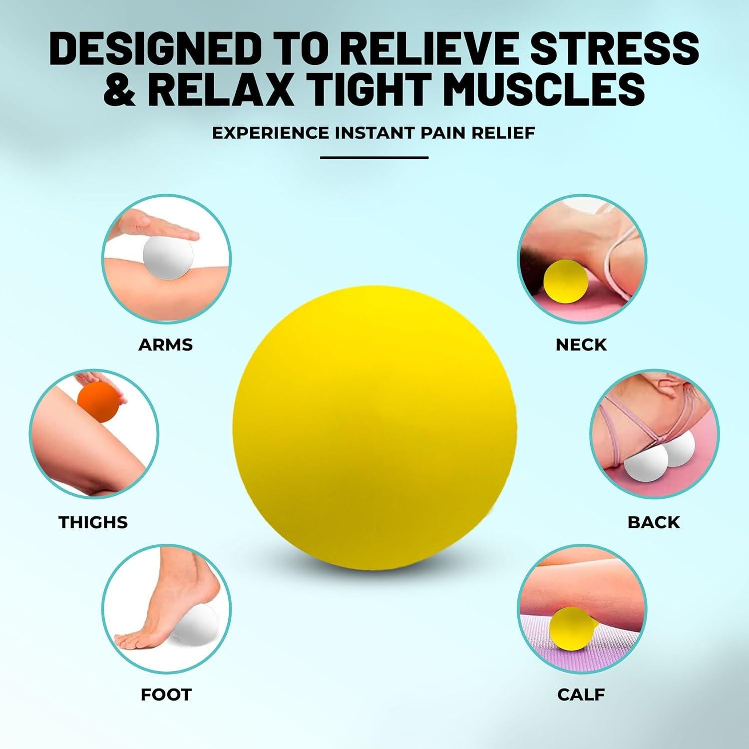 Bolas de Lacrosse Luxury Mask - Terapia Muscular y Juguete para Perros