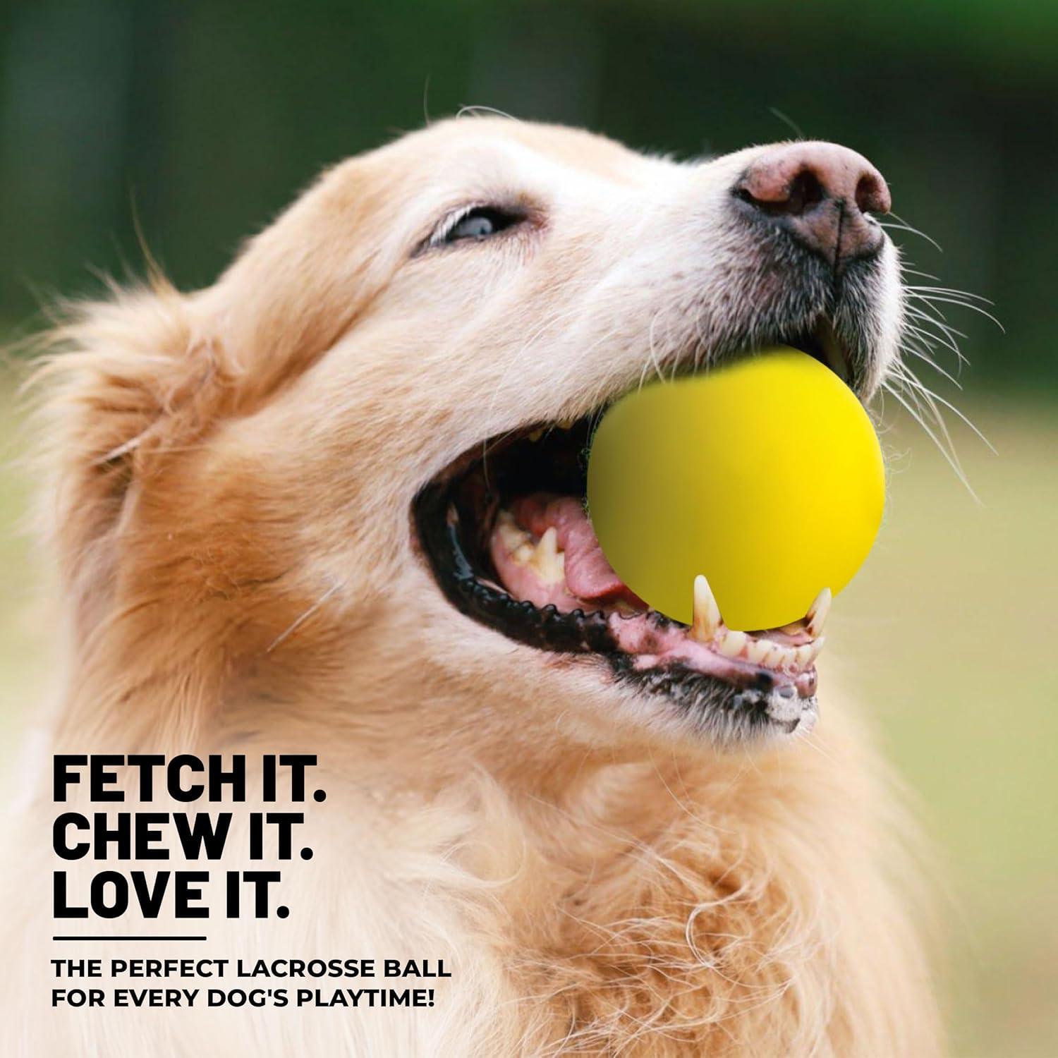 Bolas de Lacrosse Luxury Mask - Terapia Muscular y Juguete para Perros