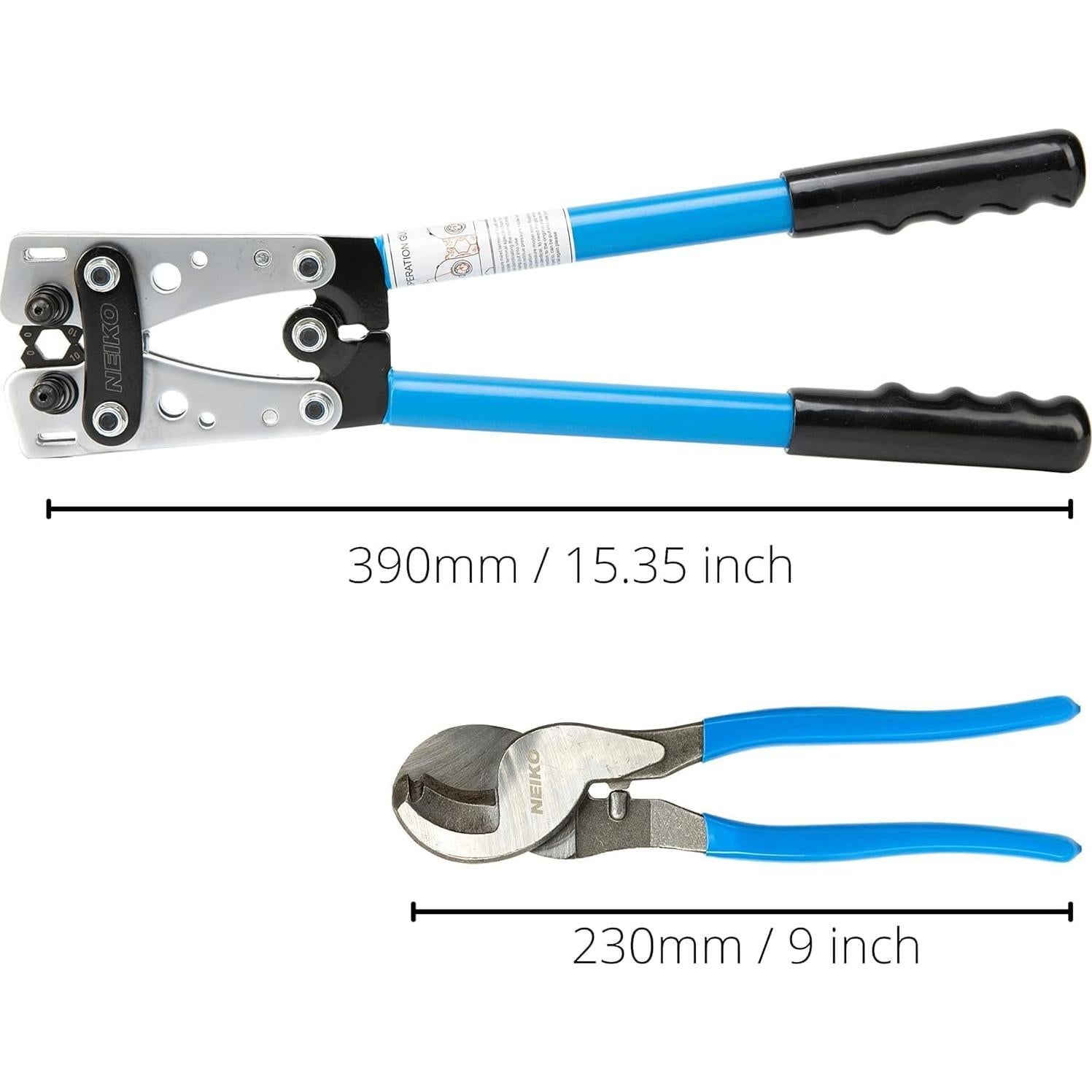 Juego de Alicates de Crimpado NEIKO 02039A 6-50mm