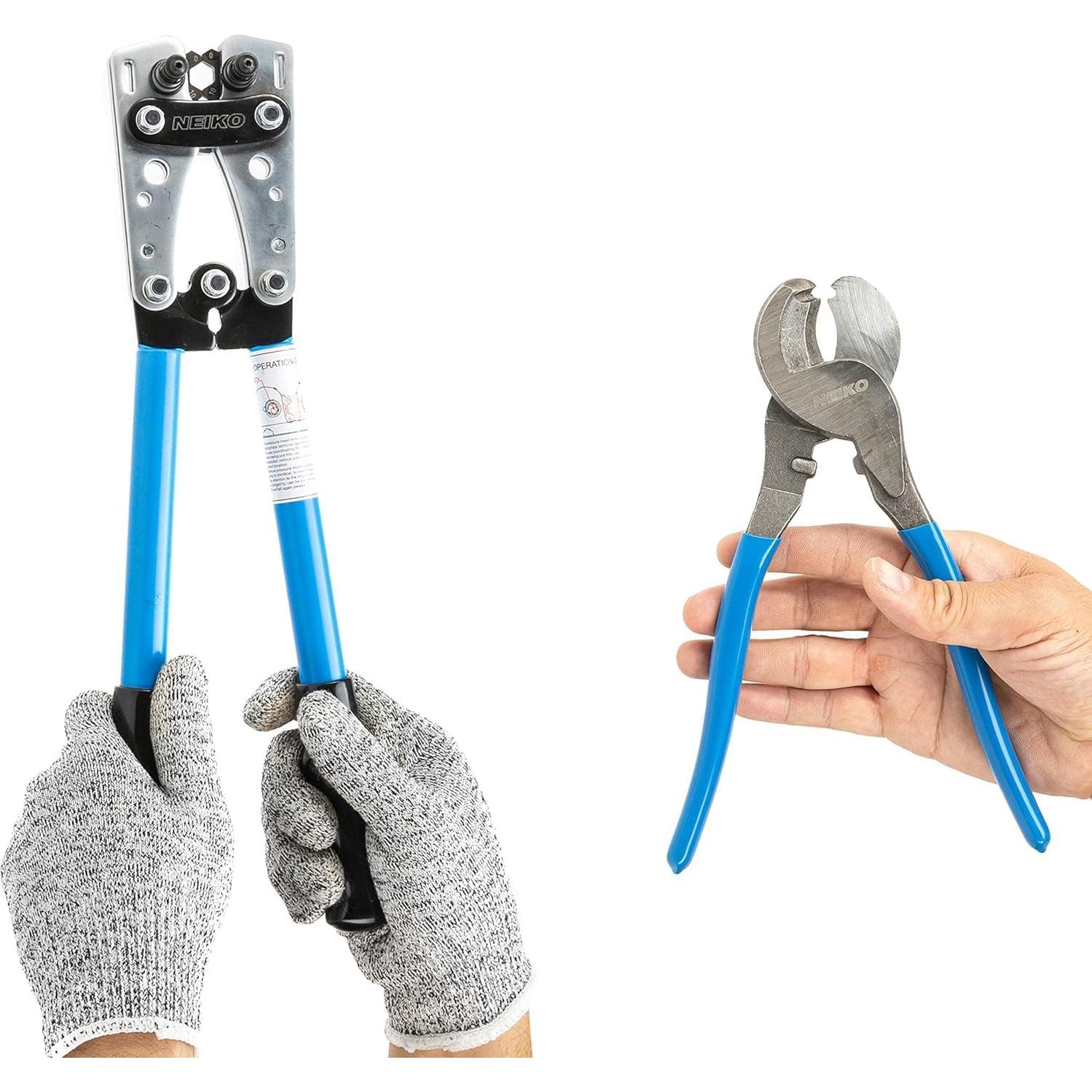 Juego de Alicates de Crimpado NEIKO 02039A 6-50mm