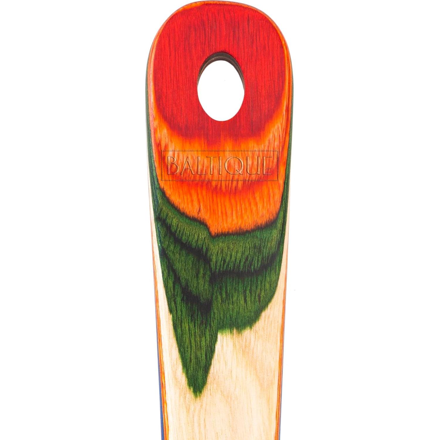 Cucharón de Café Marrakesh Baltique - Madera de Abedul Colorido