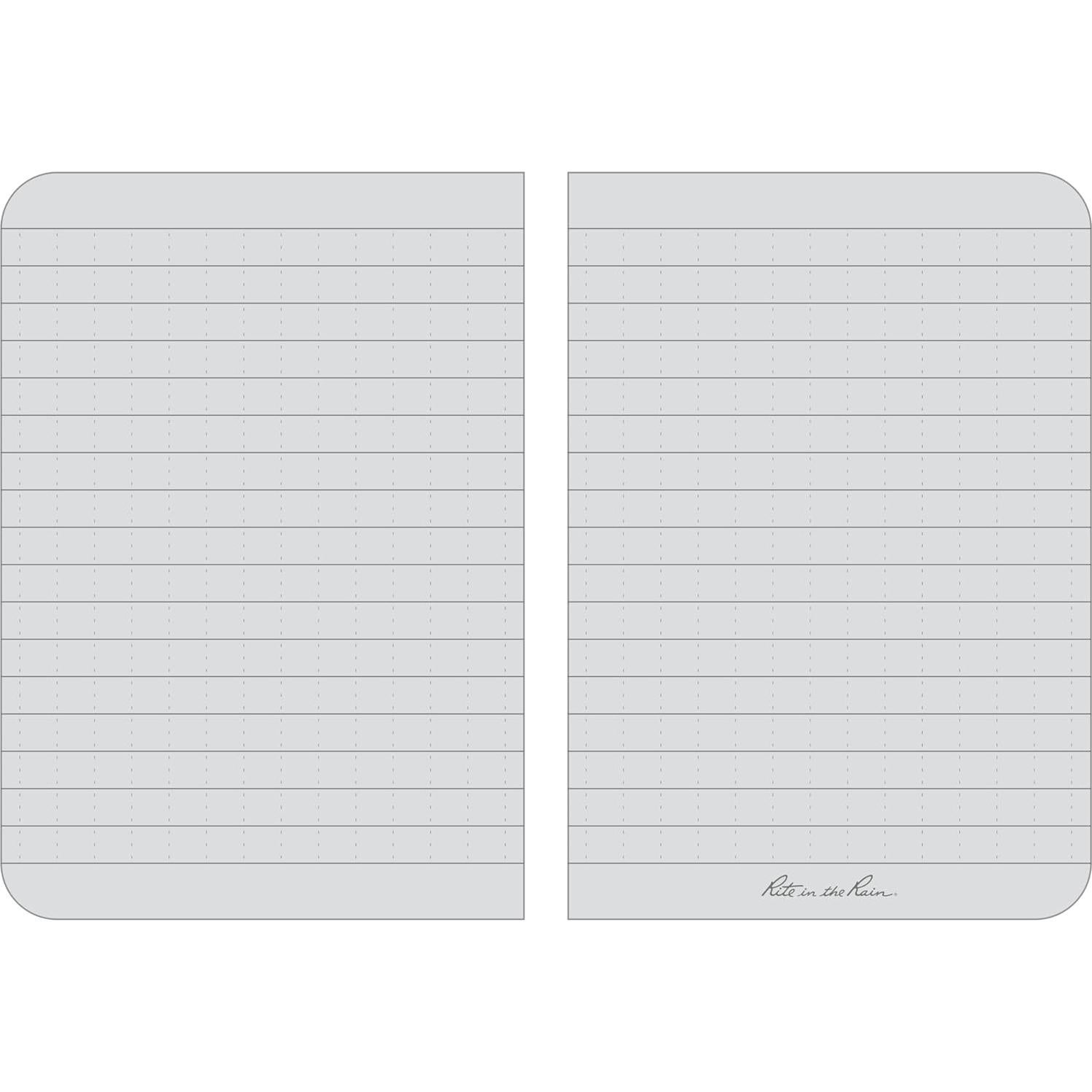 Cuaderno Impermeable Rite in the Rain 754 Negro 8.9x12.7 cm