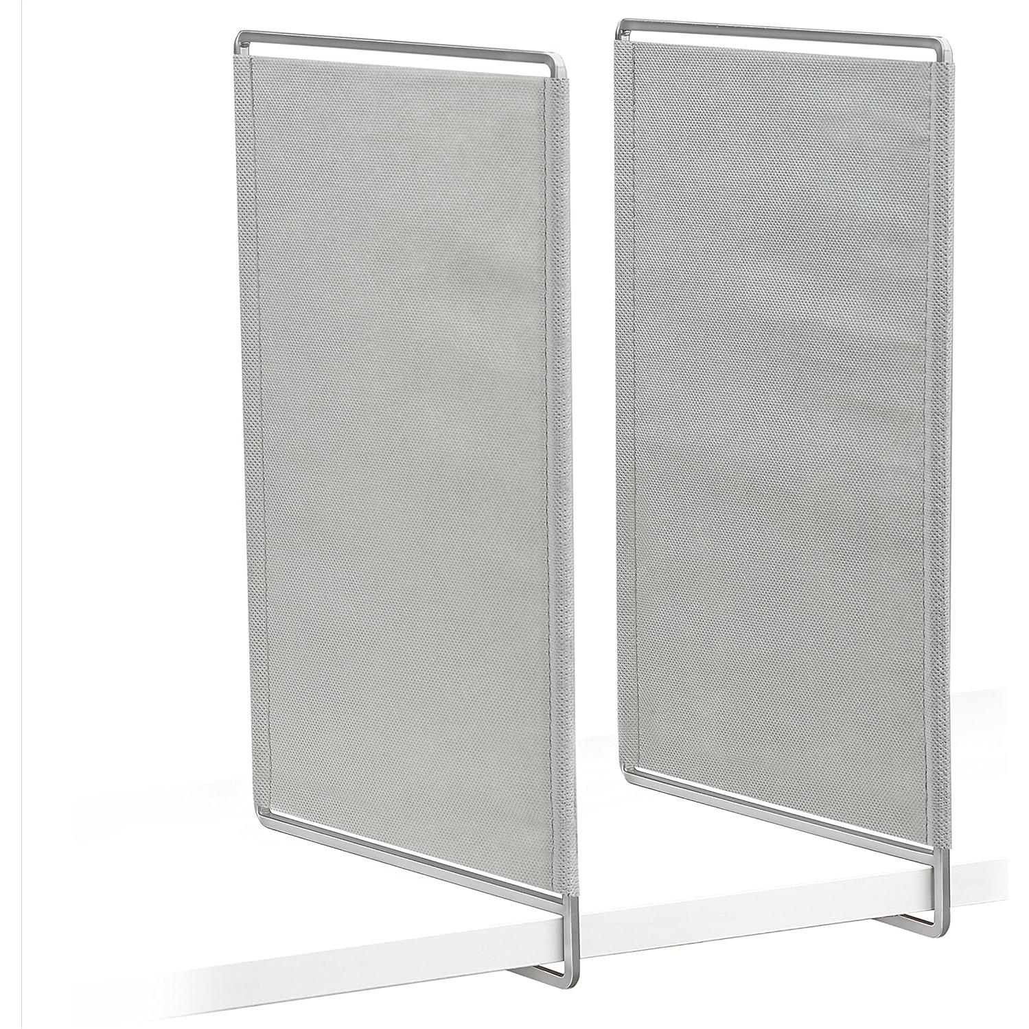 Divisores de Estante LYNK Professional Home Platino - Juego de 2