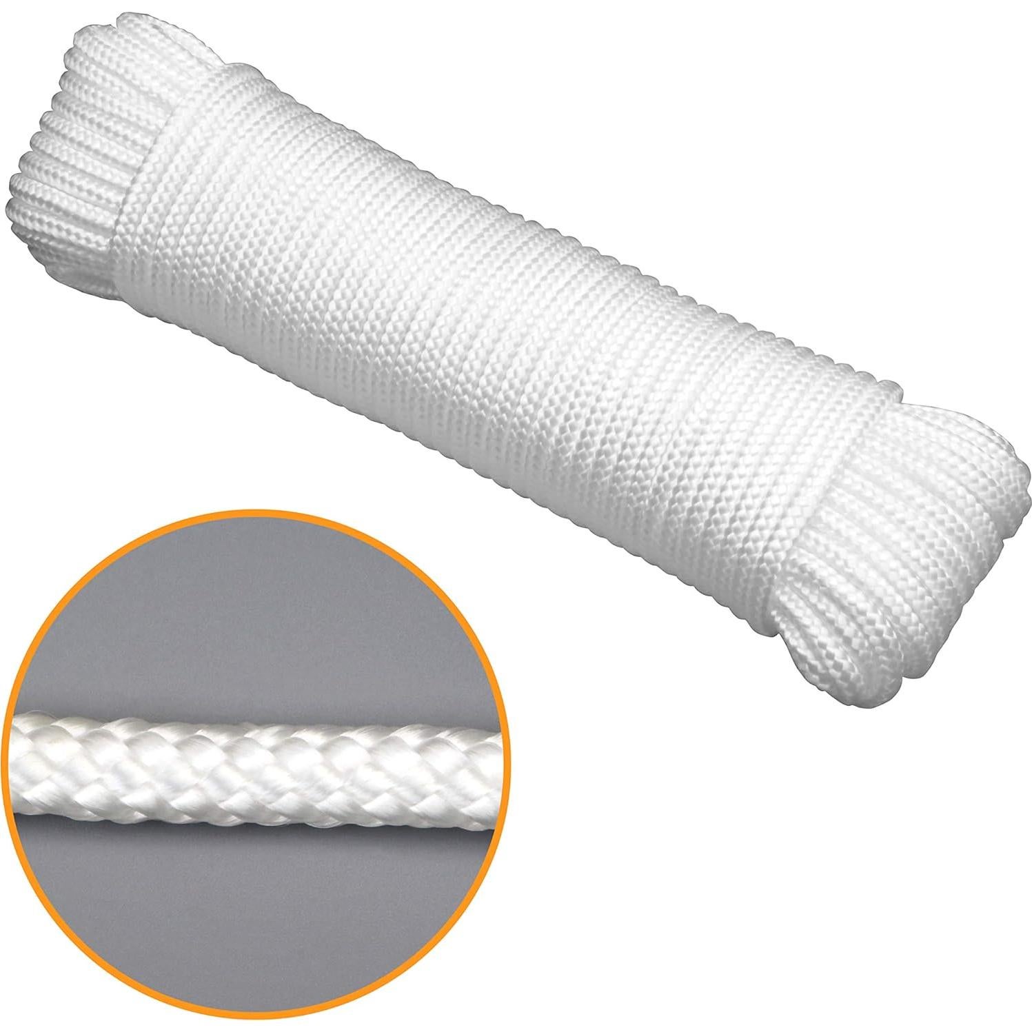 Cuerda Resistente Gardzen 21.3m Polipropileno Blanco