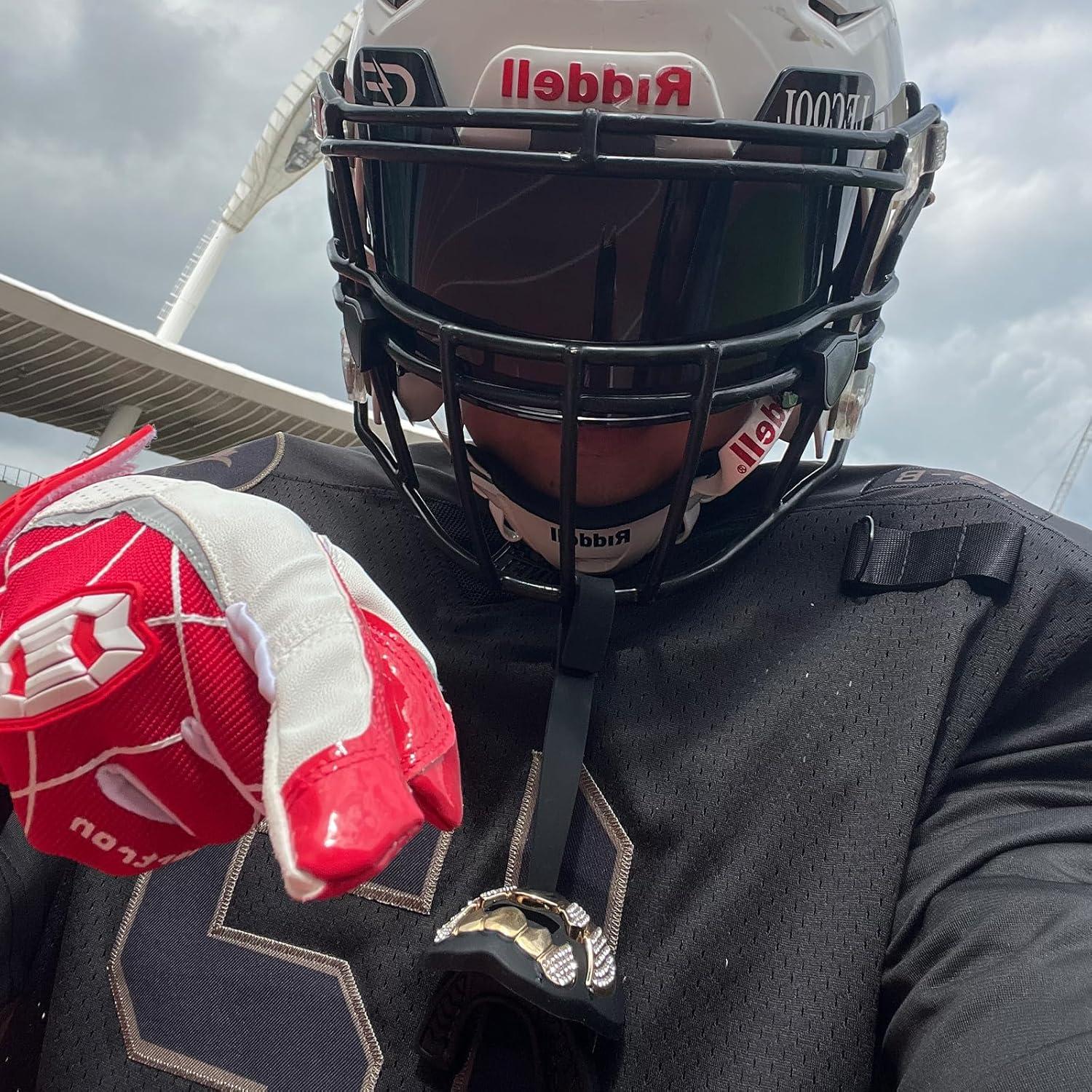 Visera de Fútbol LeCool JP para Casco Juvenil - Anti-Niebla