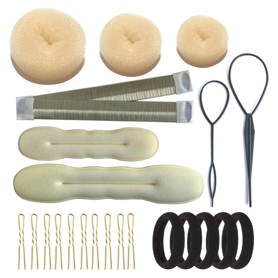 Juego de Accesorios para el Cabello iFlyMars - 10 Piezas Rubias