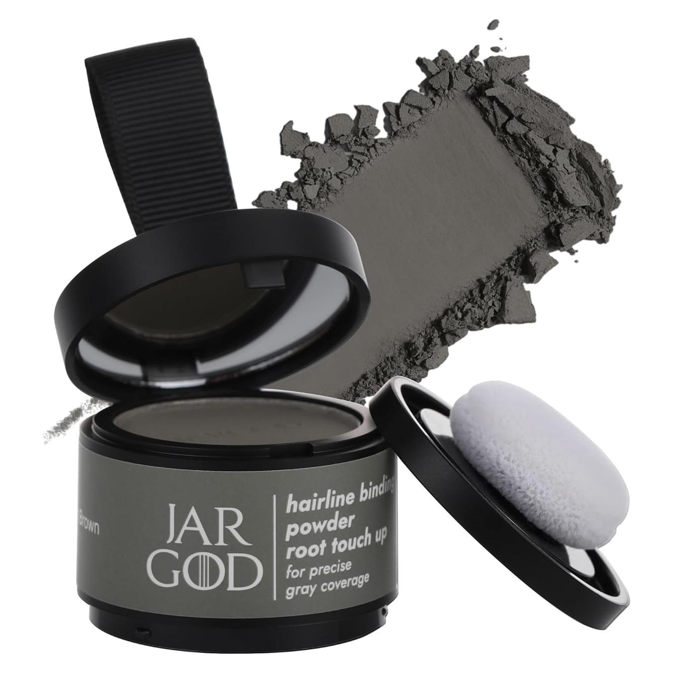 Polvo Retoque Raíces JARGOD Marrón Ceniza 49.6g