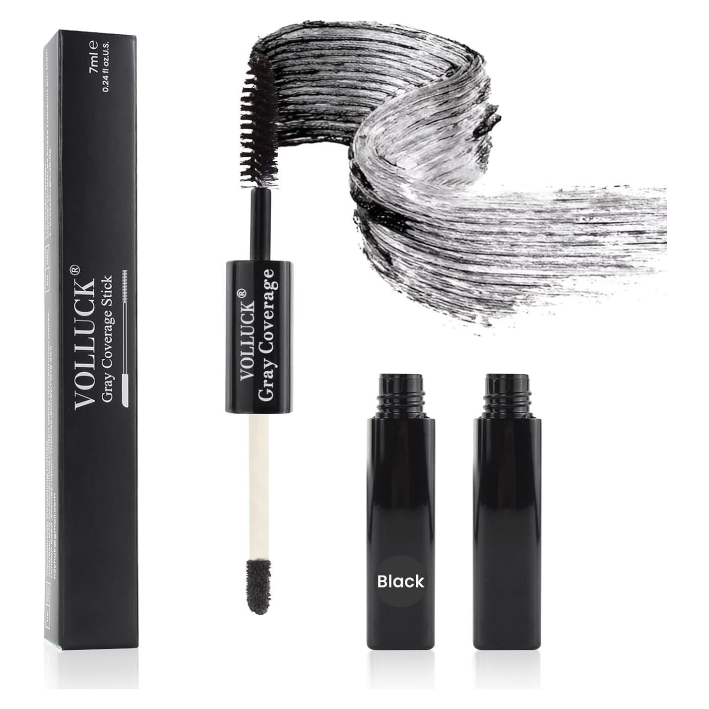 Stick Corrector de Raíces VOLLUCK 6.8 ml Negro 2 en 1