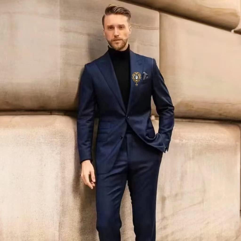 Broche de Diamante Vintage en Forma de Gota para Mujeres - Cristal Elegante