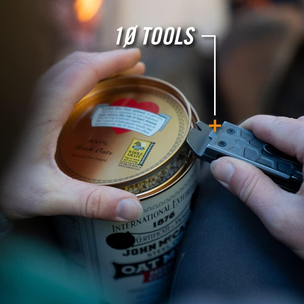 Multiherramienta Gerber Lockdown Pry 10-en-1 EDC Compacta