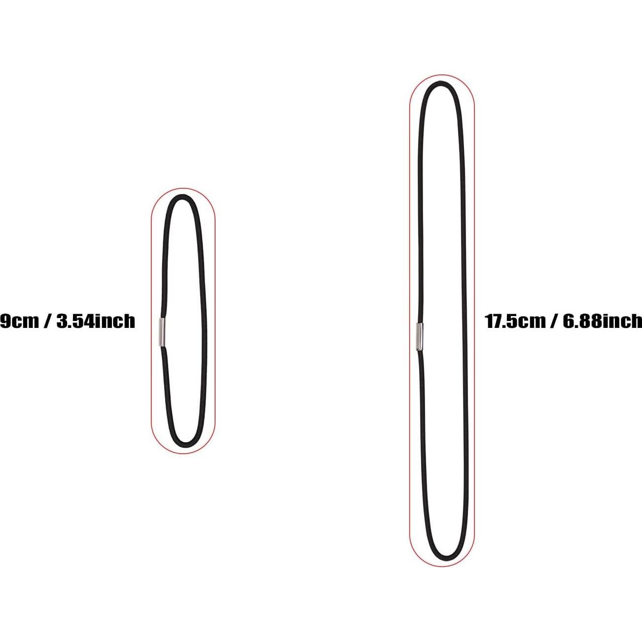 Bandas Elásticas Mini Skater para Cuadernos A5 y Pasaporte - 20 Pcs