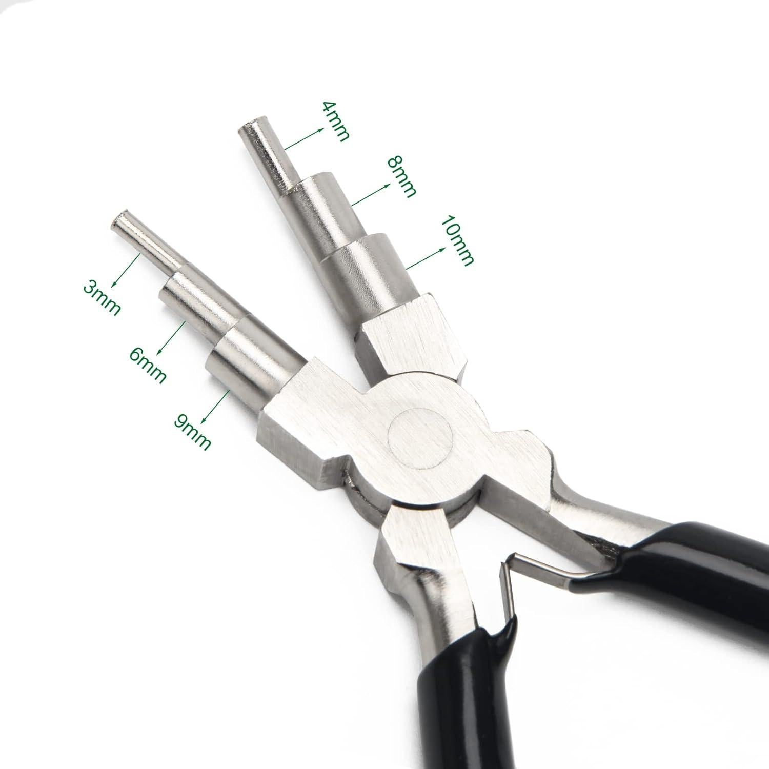 Alicates de Bucle de Alambre Coolrunner 6 en 1 para Joyas