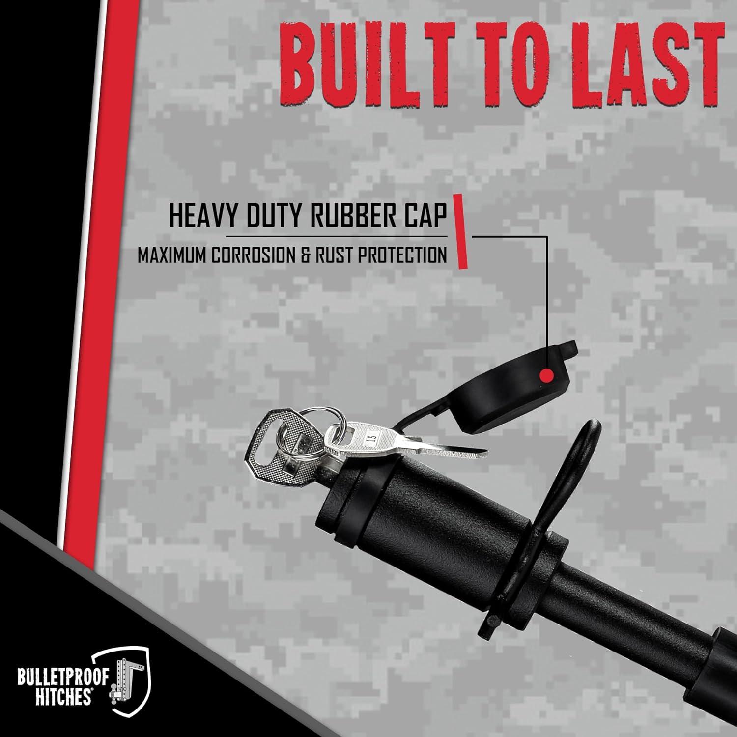 Pasador de bloqueo para enganche de remolque BulletProof 5/8"