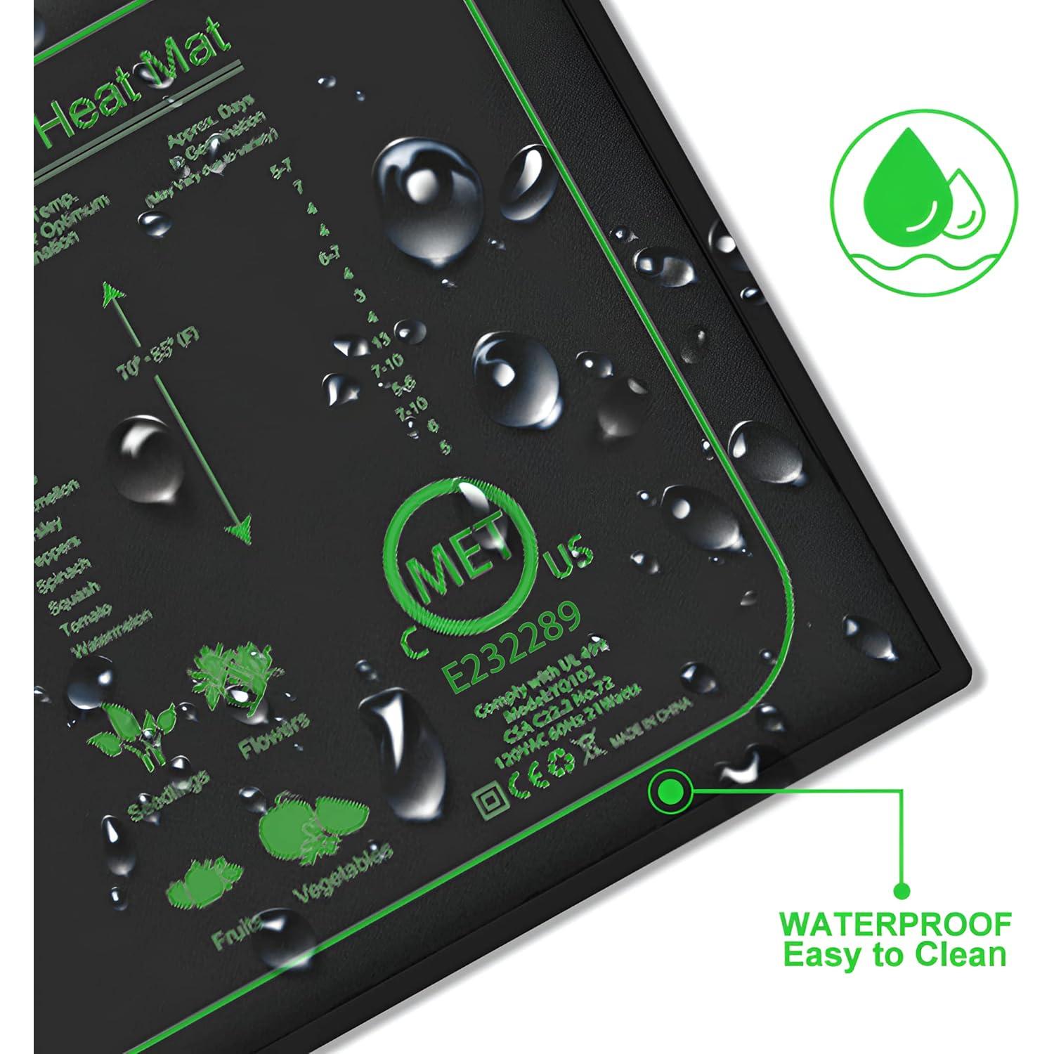 Almohadilla Térmica 21W Honghu para Plántulas 25.4x52.7cm