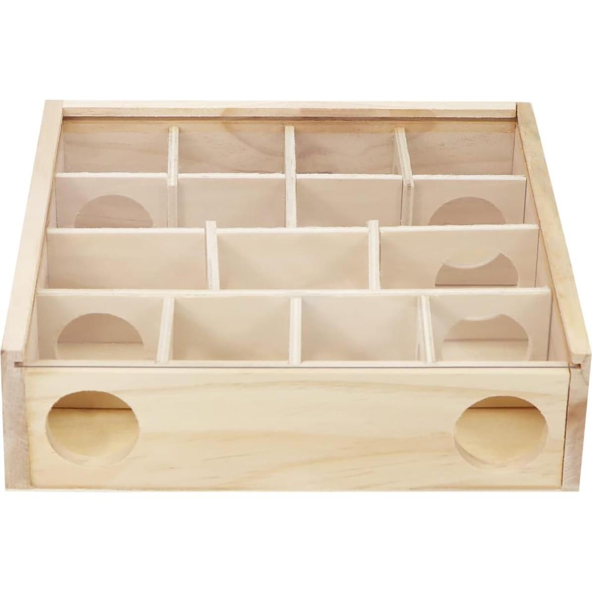 Maze de Madera Wontee para Hámster y Mascotas Pequeñas