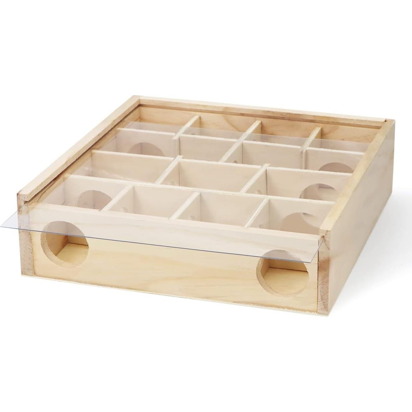 Maze de Madera Wontee para Hámster y Mascotas Pequeñas
